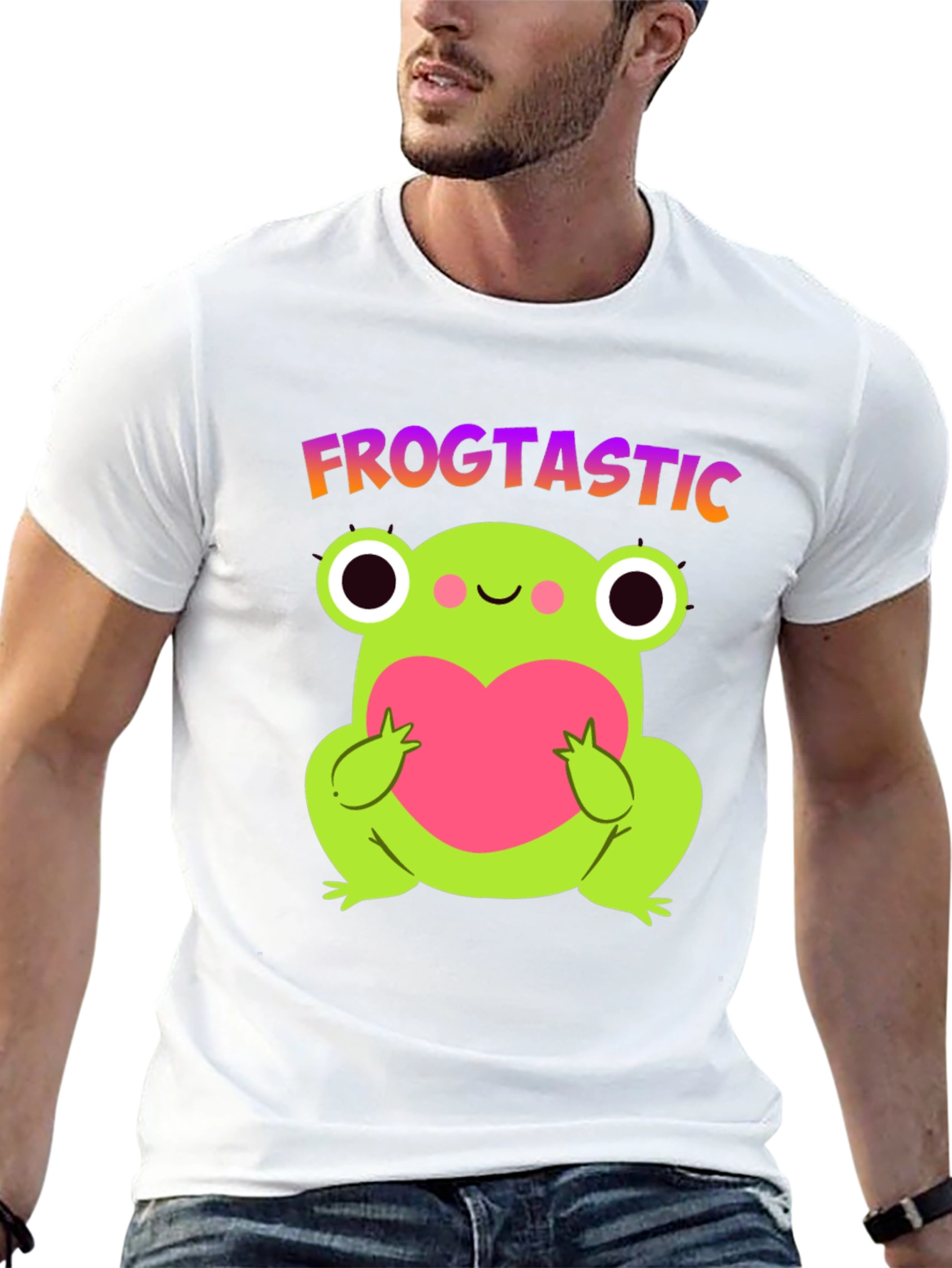 Black Frogtastic Frog Lover T-Shirt view 13