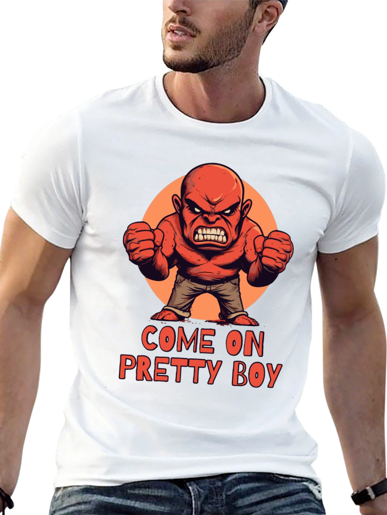 Black Come On Pretty Boy T-Shirt view 13