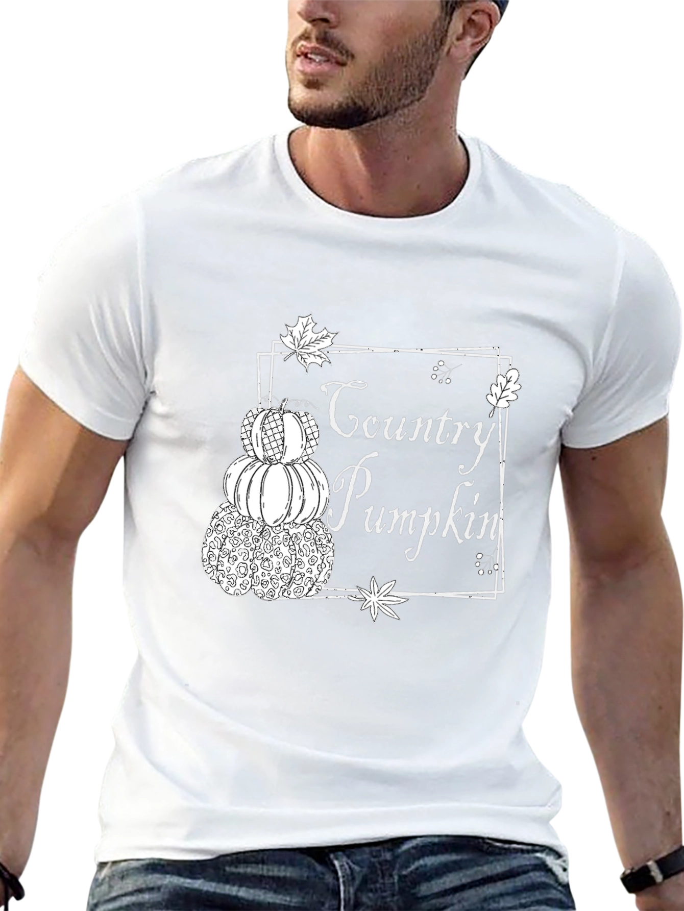 Country Pumpkin Stacked T-Shirt - 13