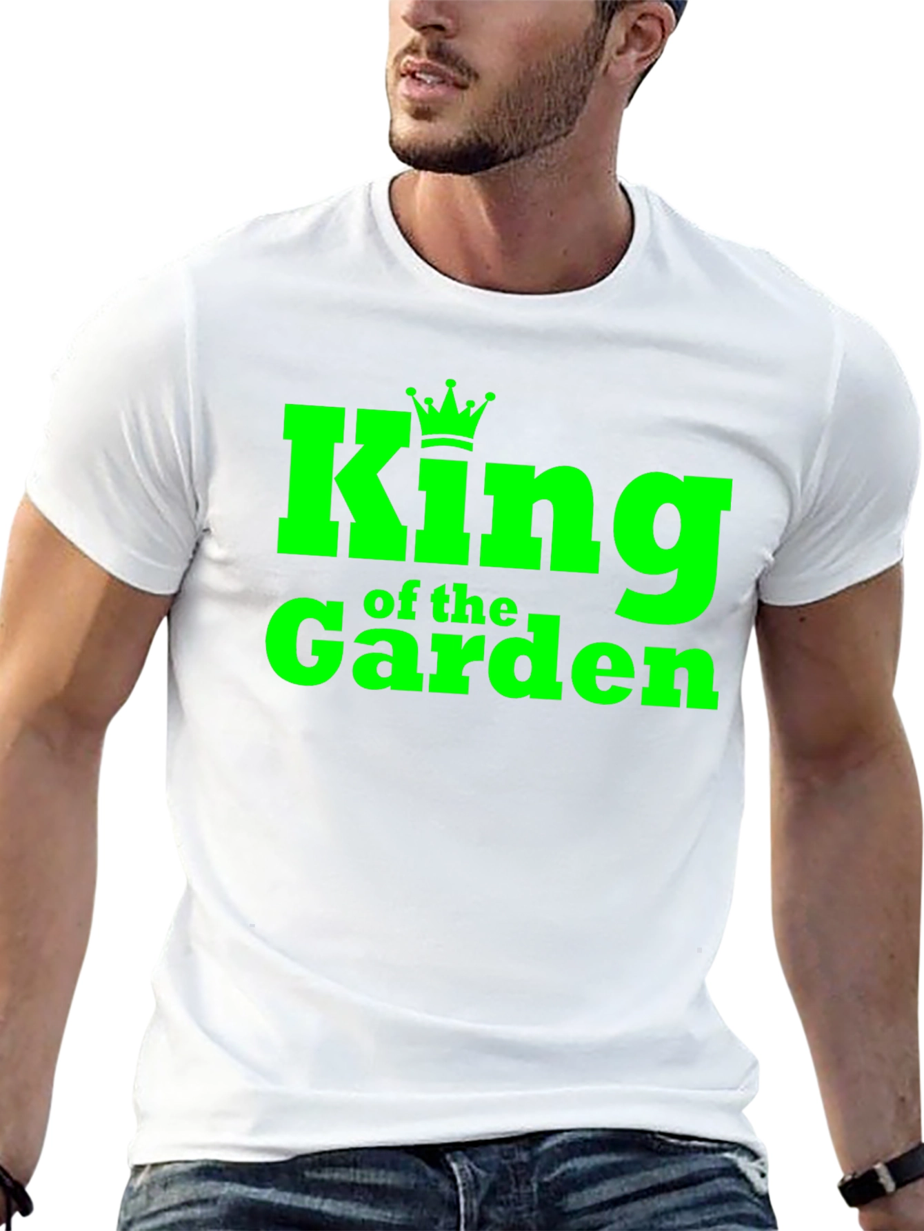 Black King of the Garden Graphic T-Shirt view 13