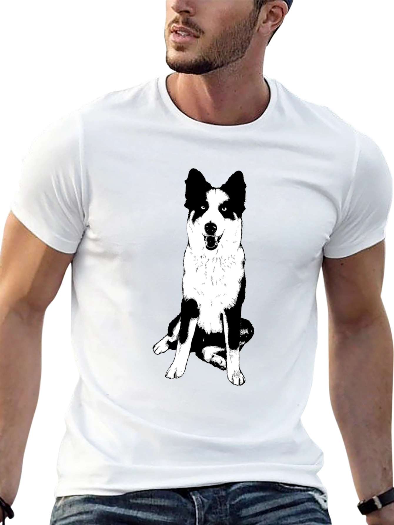 Black Dog Graphic Tee - Black T-Shirt view 13