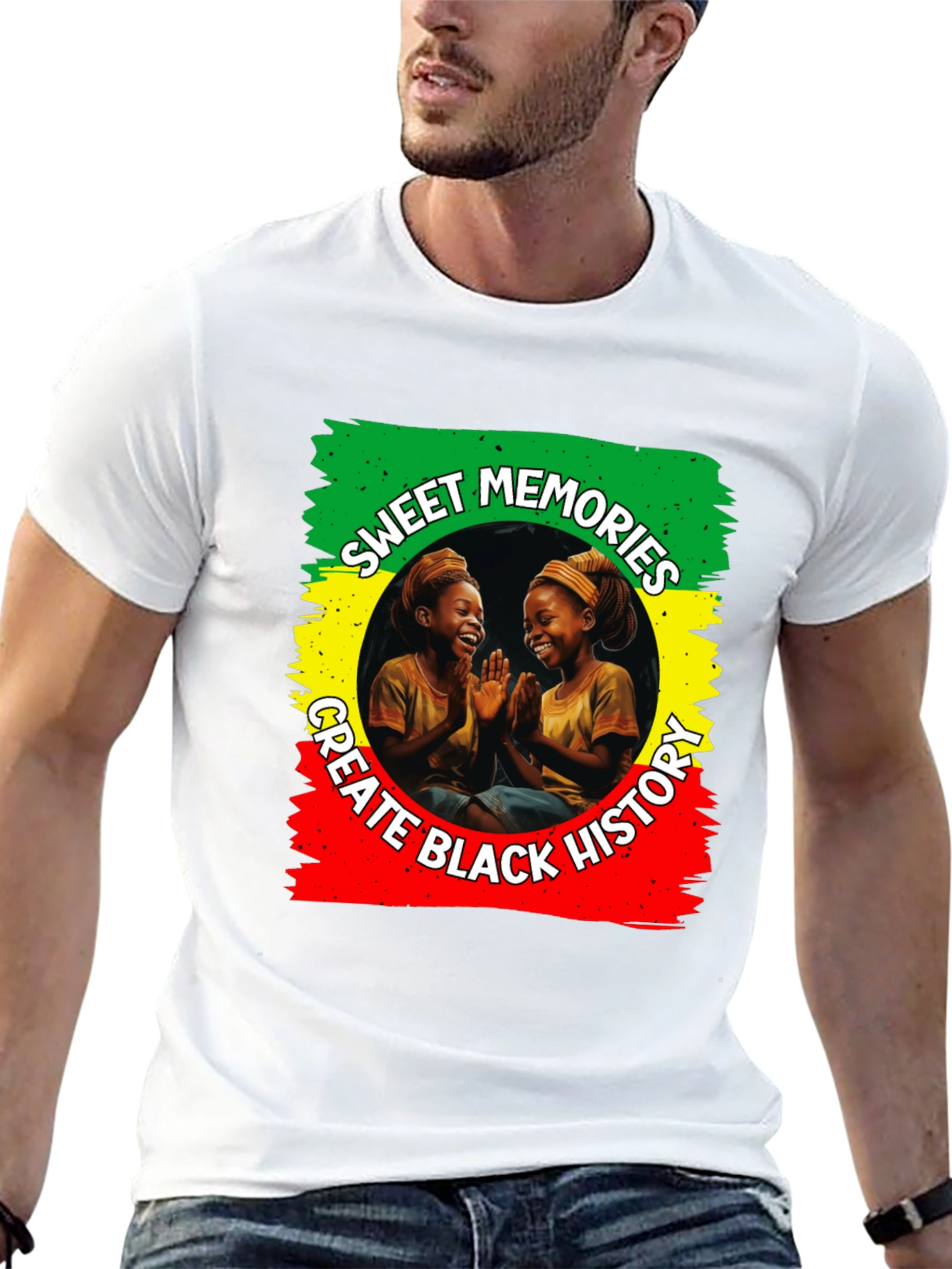 Black Sweet Memories Black History Graphic Tee view 13