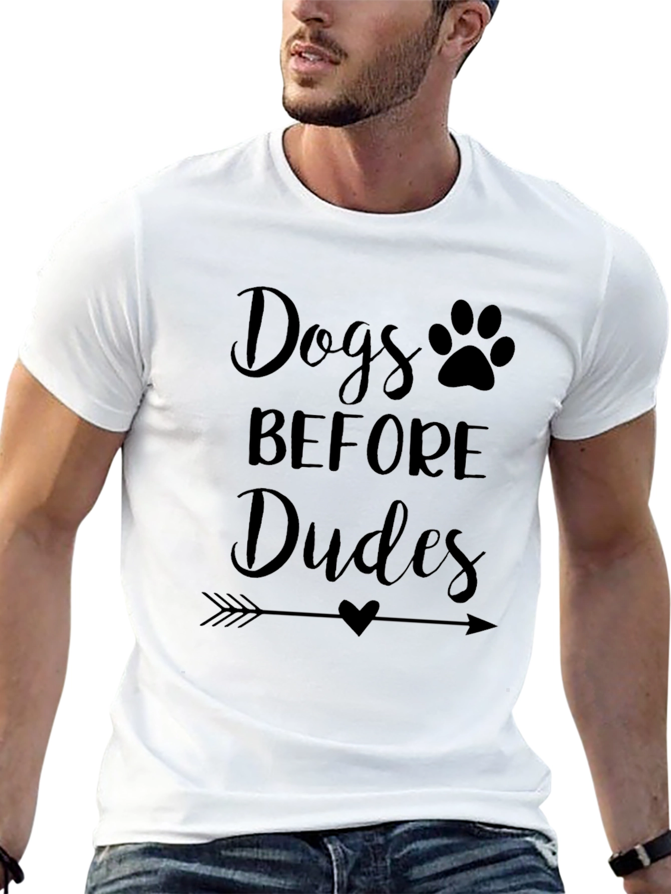 Black Dogs Before Dudes Graphic Tee view 13