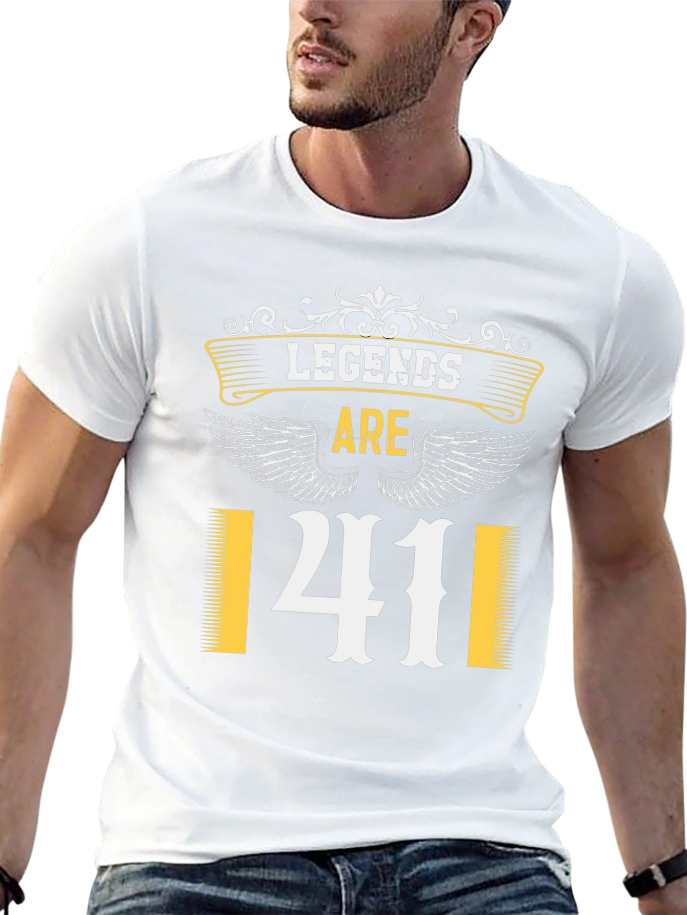Black Legends Are 41 T-Shirt view 13