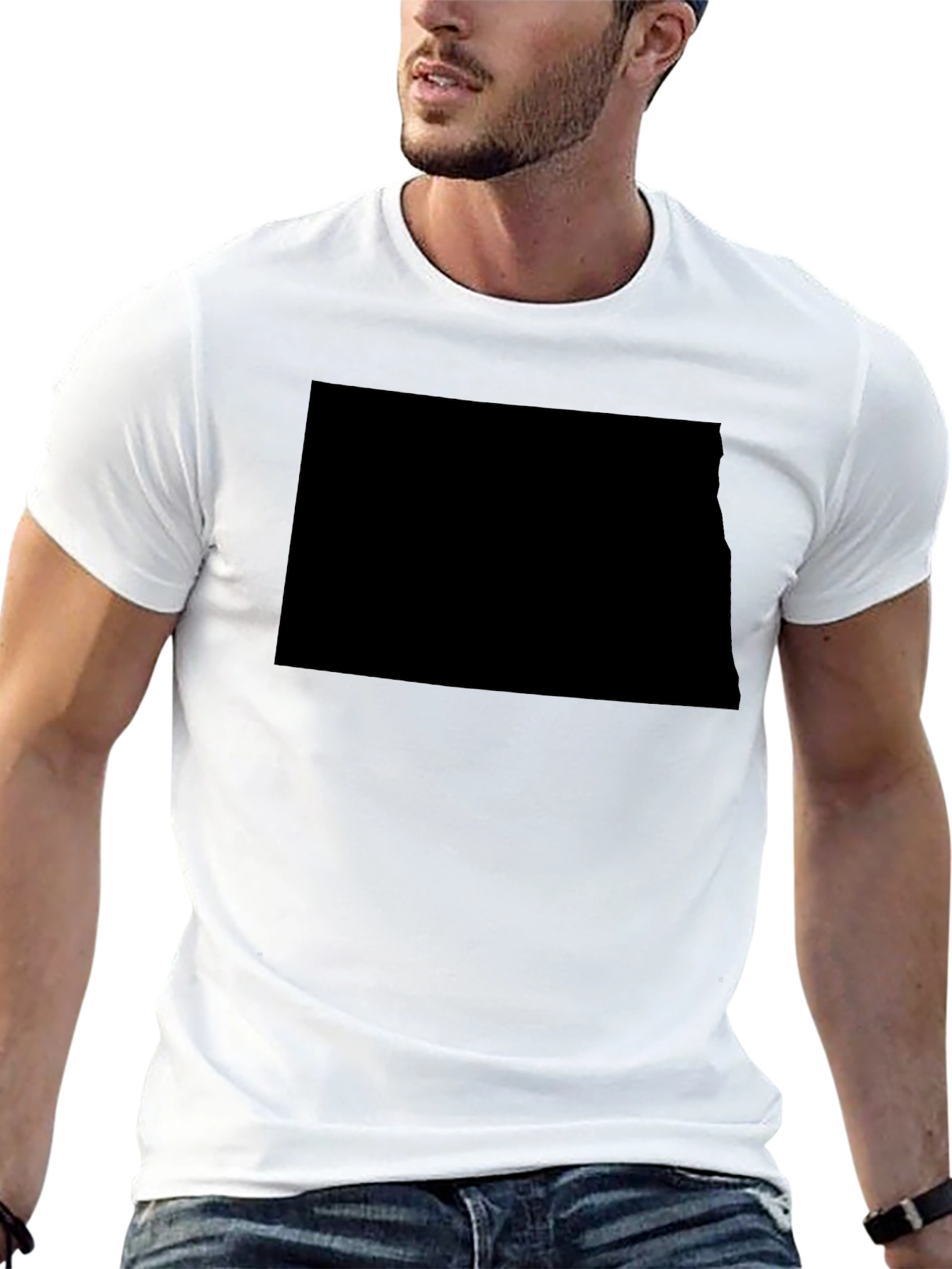 Black Black North Dakota State T-Shirt view 13