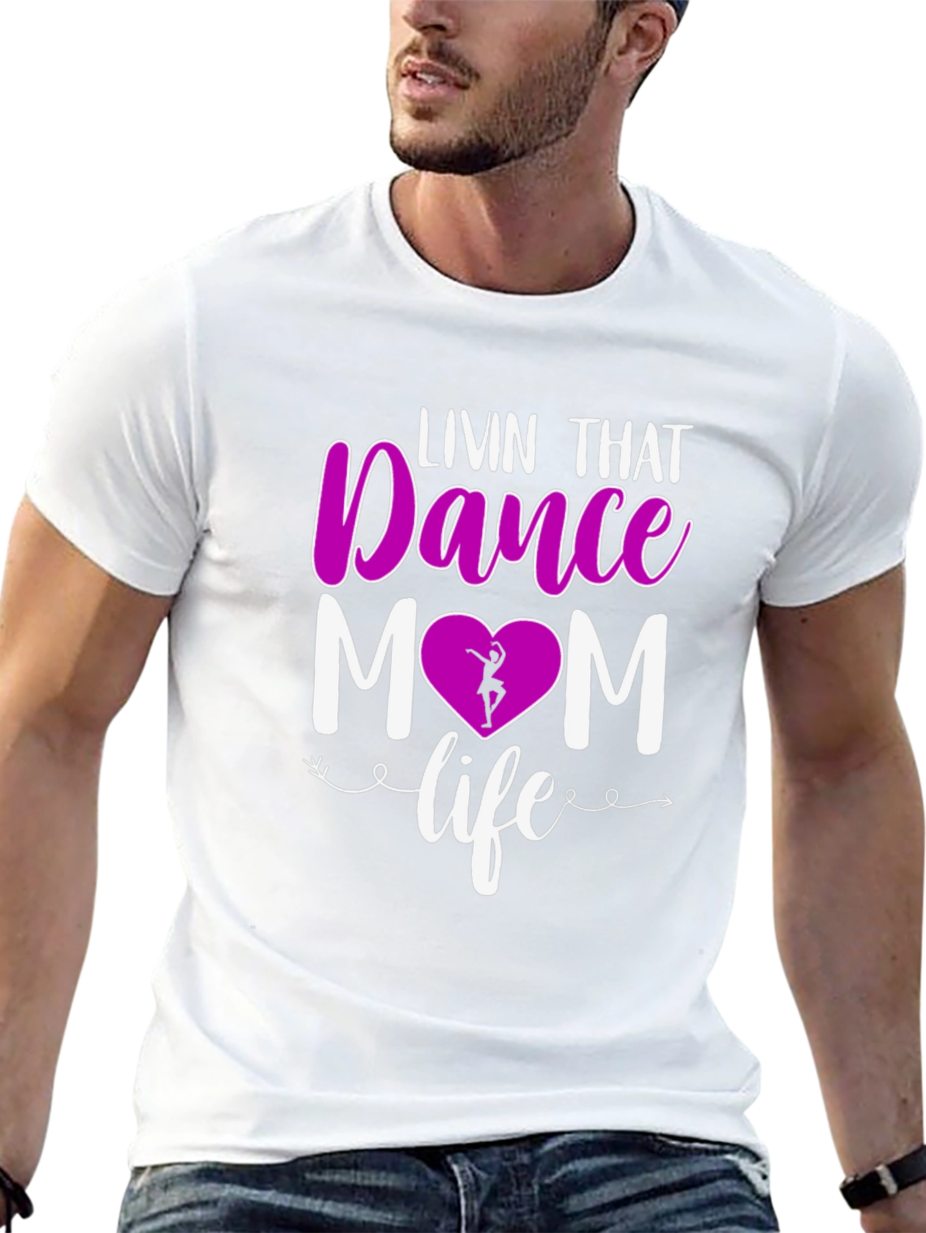 Black Dance Mom T-Shirt - Livin' That Life! view 13