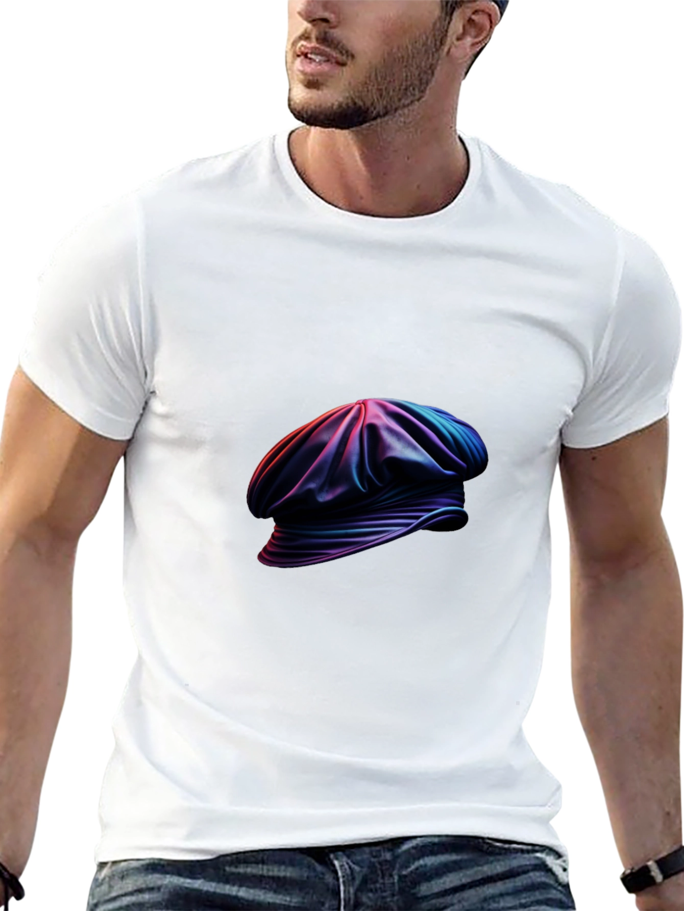 Black Chef's Hat Graphic Tee - Stylish Culinary Fashion view 13