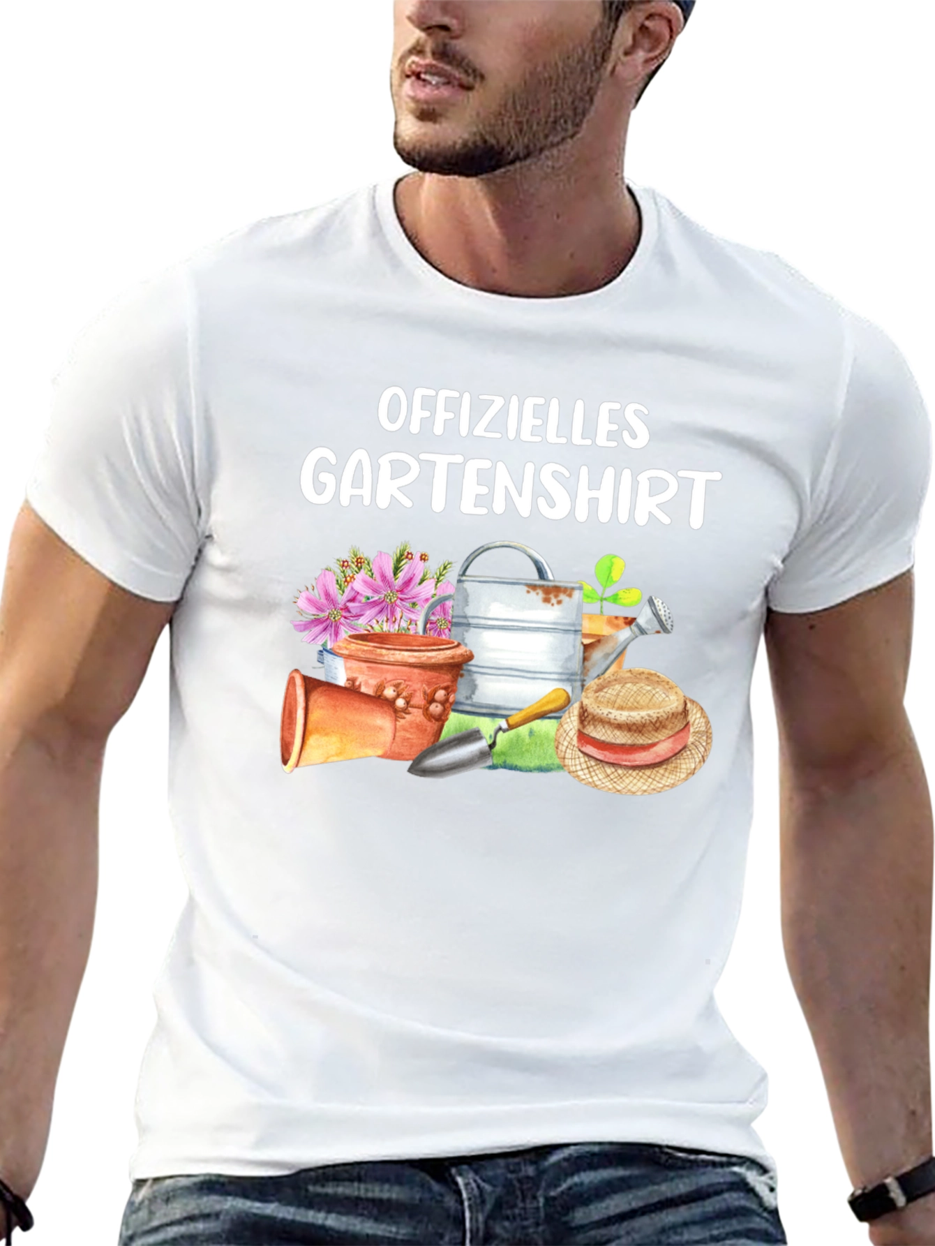 Black Offizielles Gartenshirt Gardening T-Shirt view 13