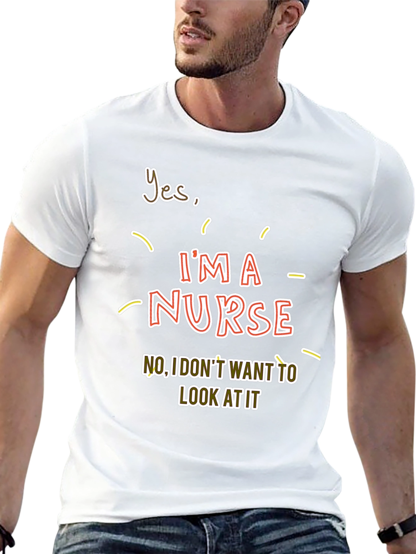 Funny Nurse T-Shirt - I'm a Nurse Graphic Tee - 13