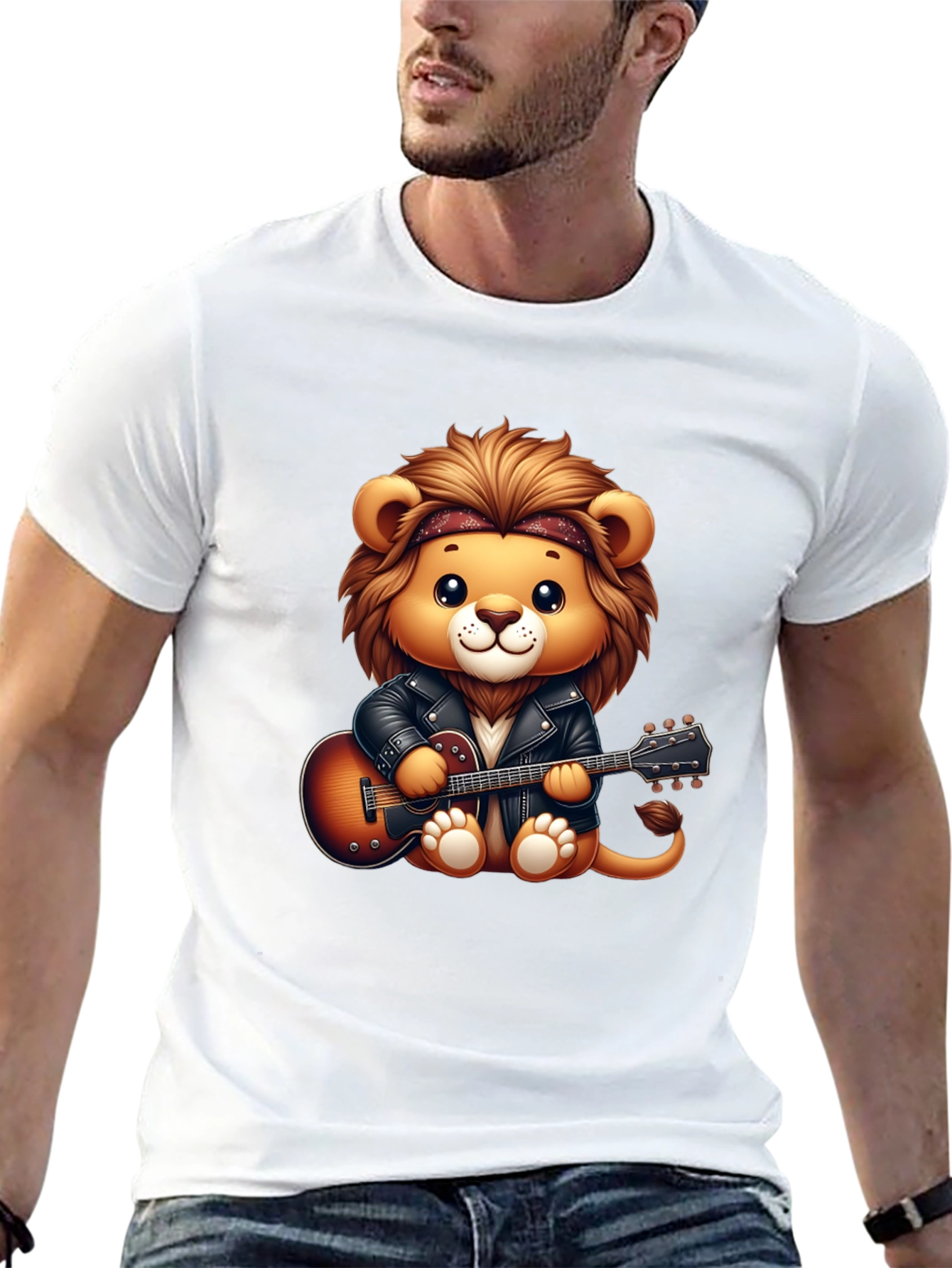 Black Lion Rockstar Graphic Tee view 13