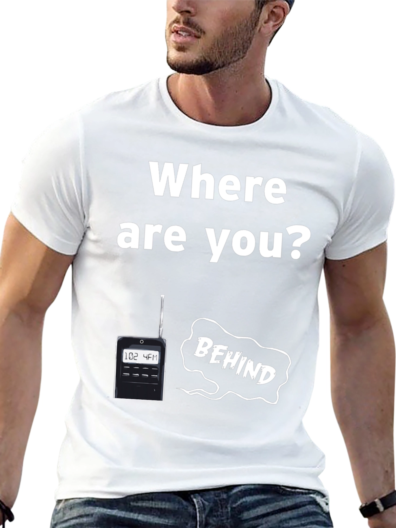 Black Where Are You? T-Shirt Paranormal Ghost Hunter Tee view 13