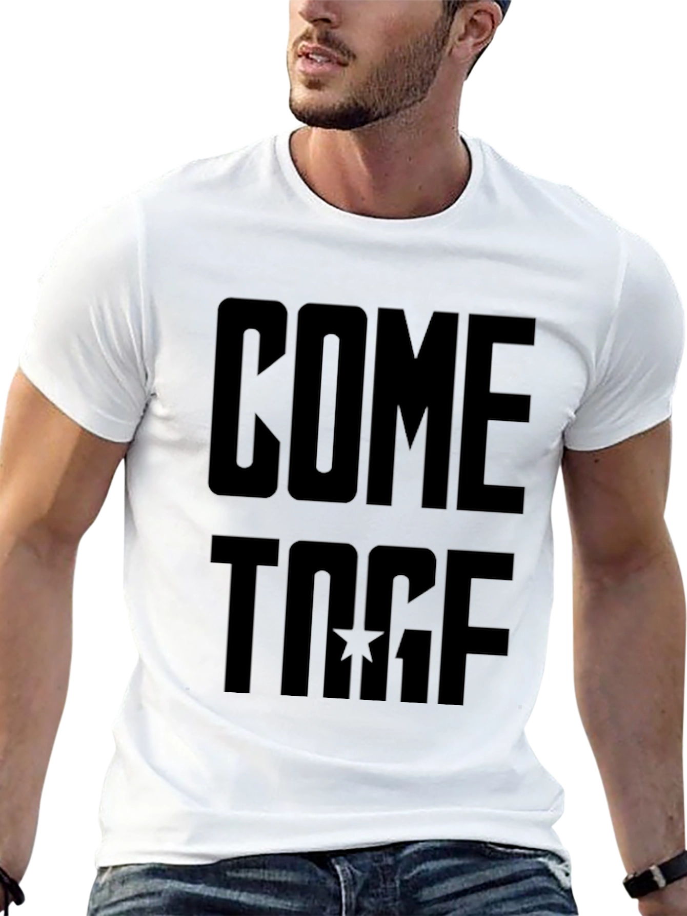 Black Come Together Black Graphic Tee view 13