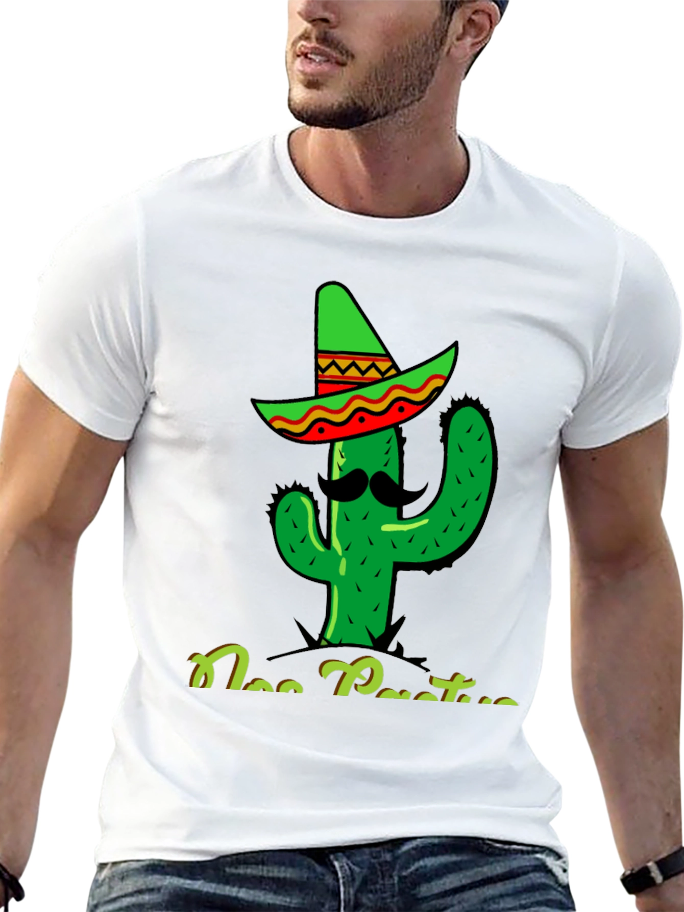 Cactus Fiesta T-Shirt - Cinco de Mayo Style - 13