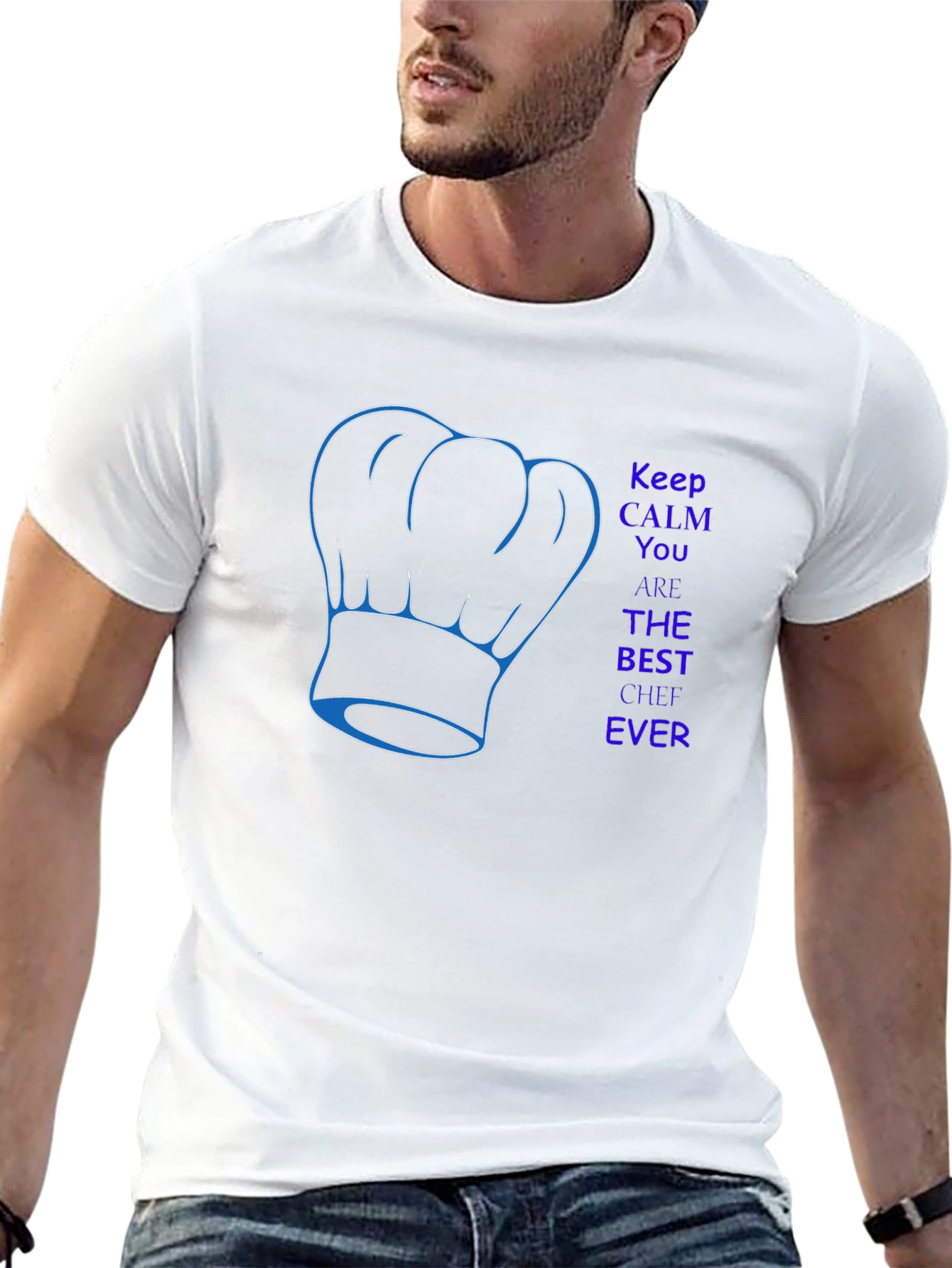 Black Best Chef Ever T-Shirt - Keep Calm view 13