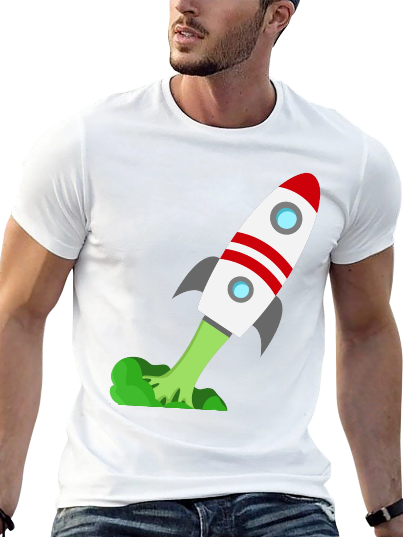 Black Rocket T-Shirt - Blast Off in Style! view 13