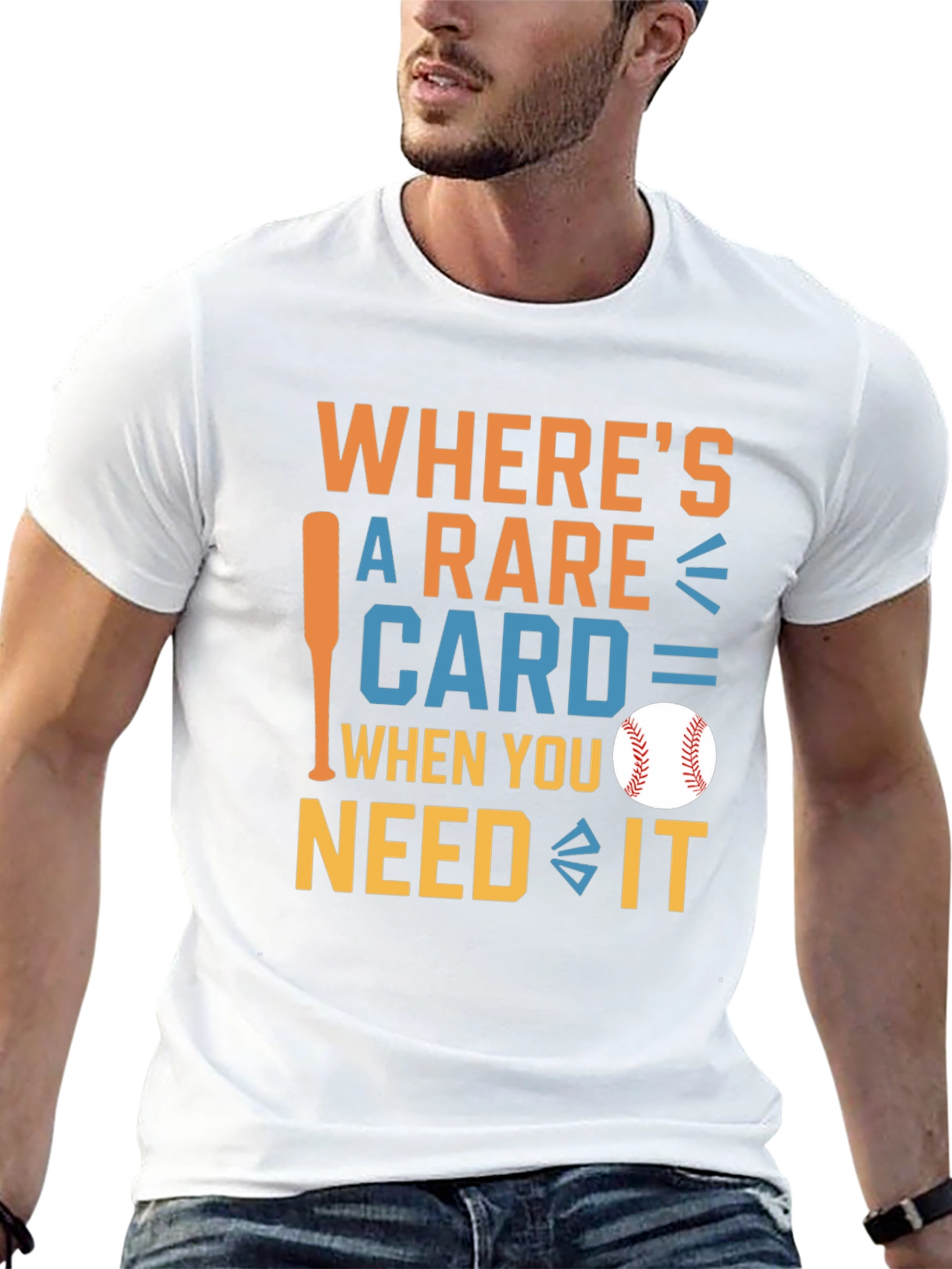 Baseball T-Shirt: Where's a Rare Card When You Need It? - 13