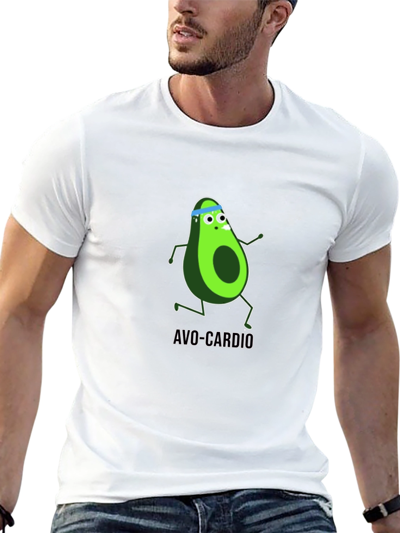 Black Avo-Cardio Black Graphic Tee view 13