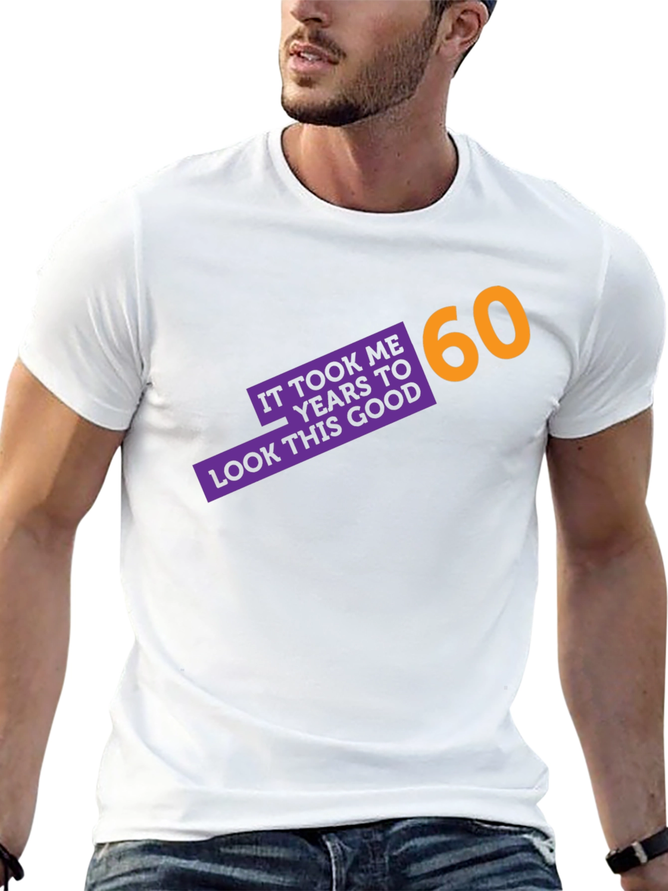 Black Funny 60th Birthday T-Shirt - It Took Me 60 Years view 13
