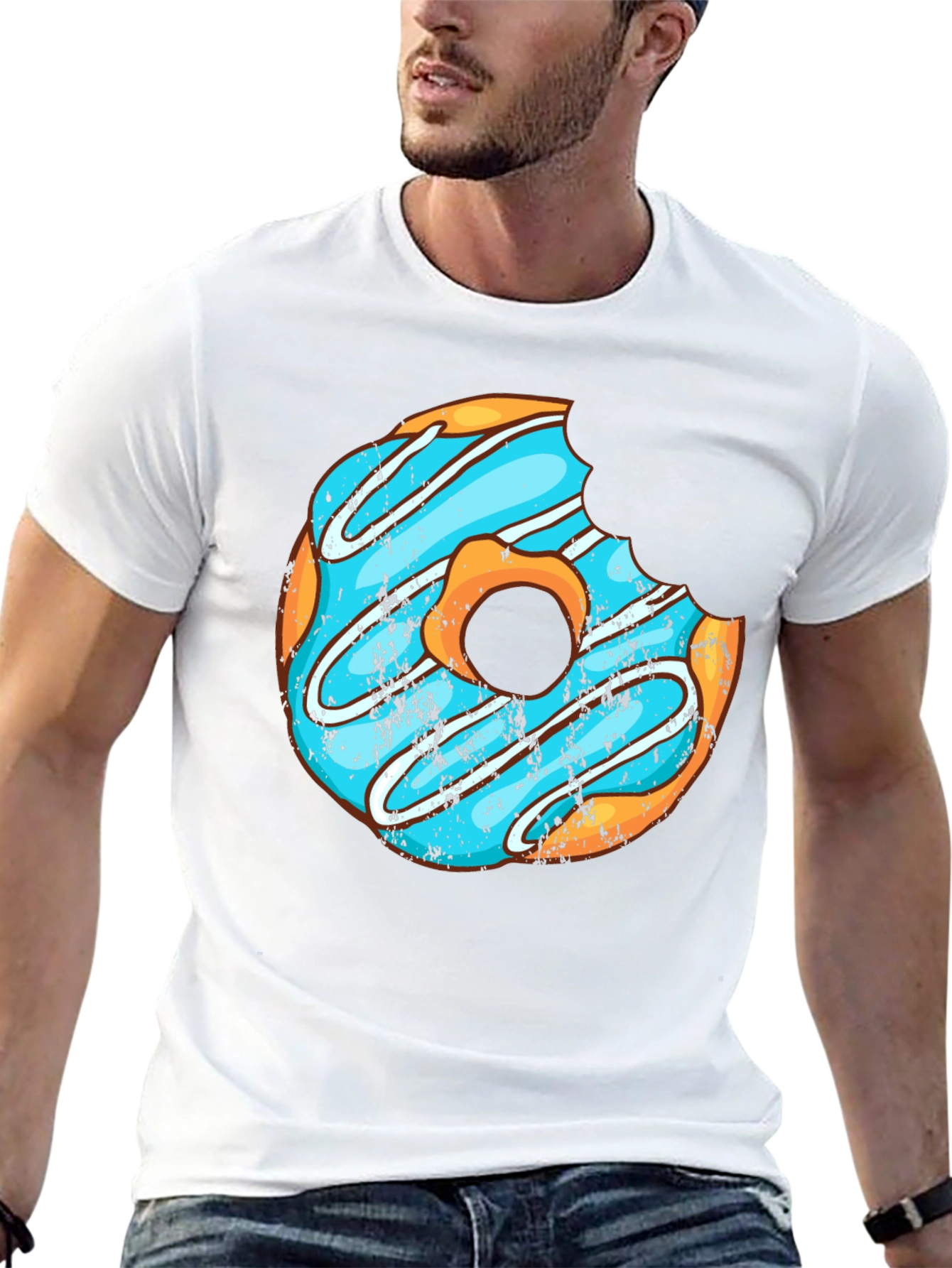 Black Donut Graphic Tee - Sweet Treat Style! view 13