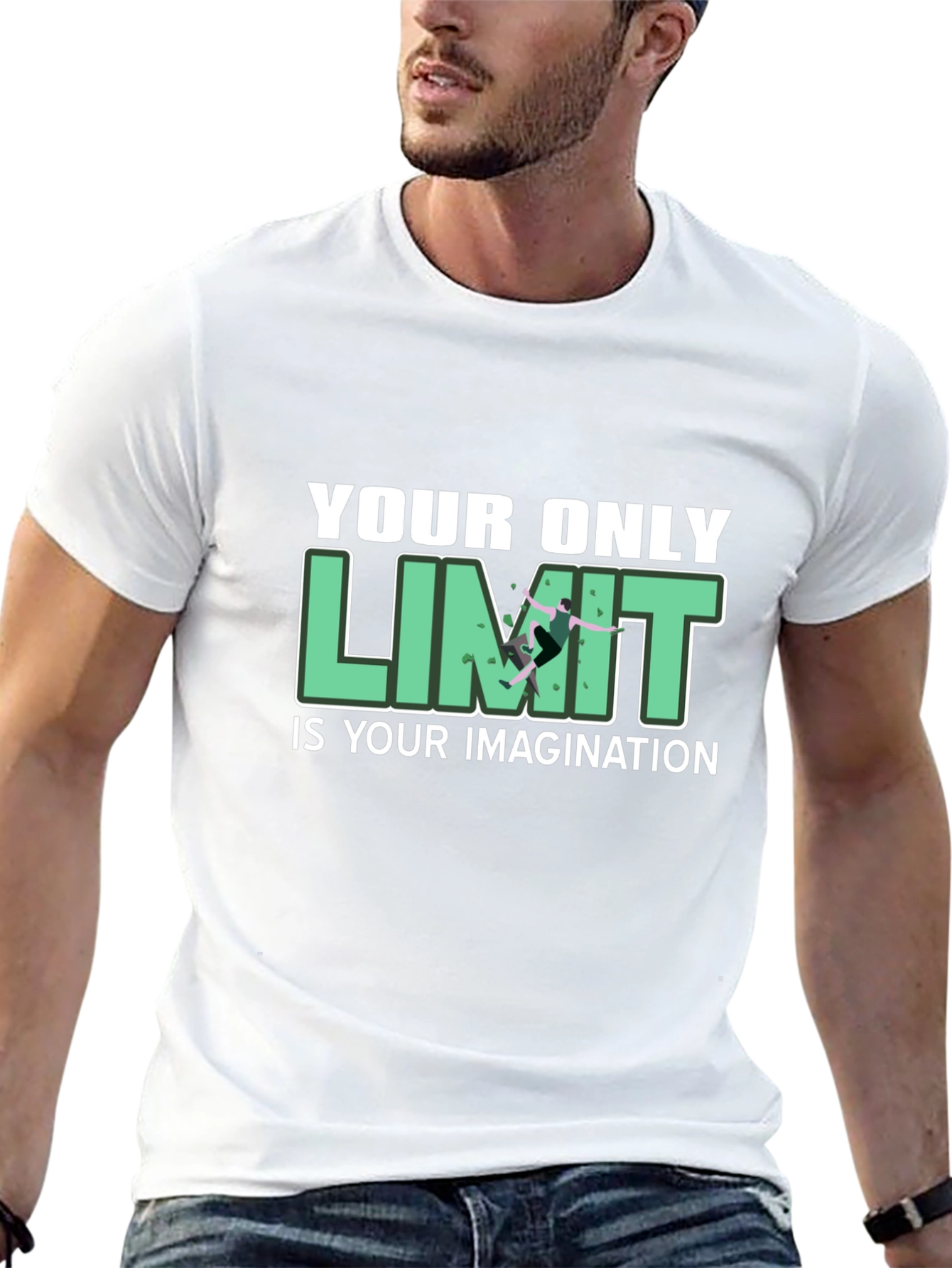 Black Limitless Imagination Tee view 13