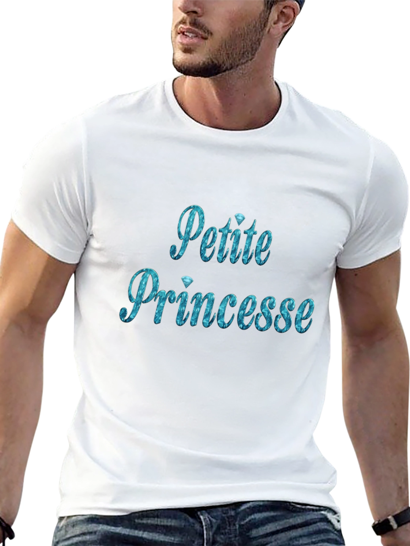 Black Petite Princesse Graphic T-Shirt view 13
