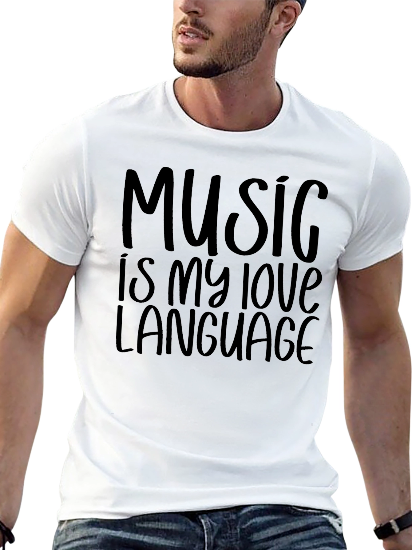 Black Music is My Love Language Black Tee view 13