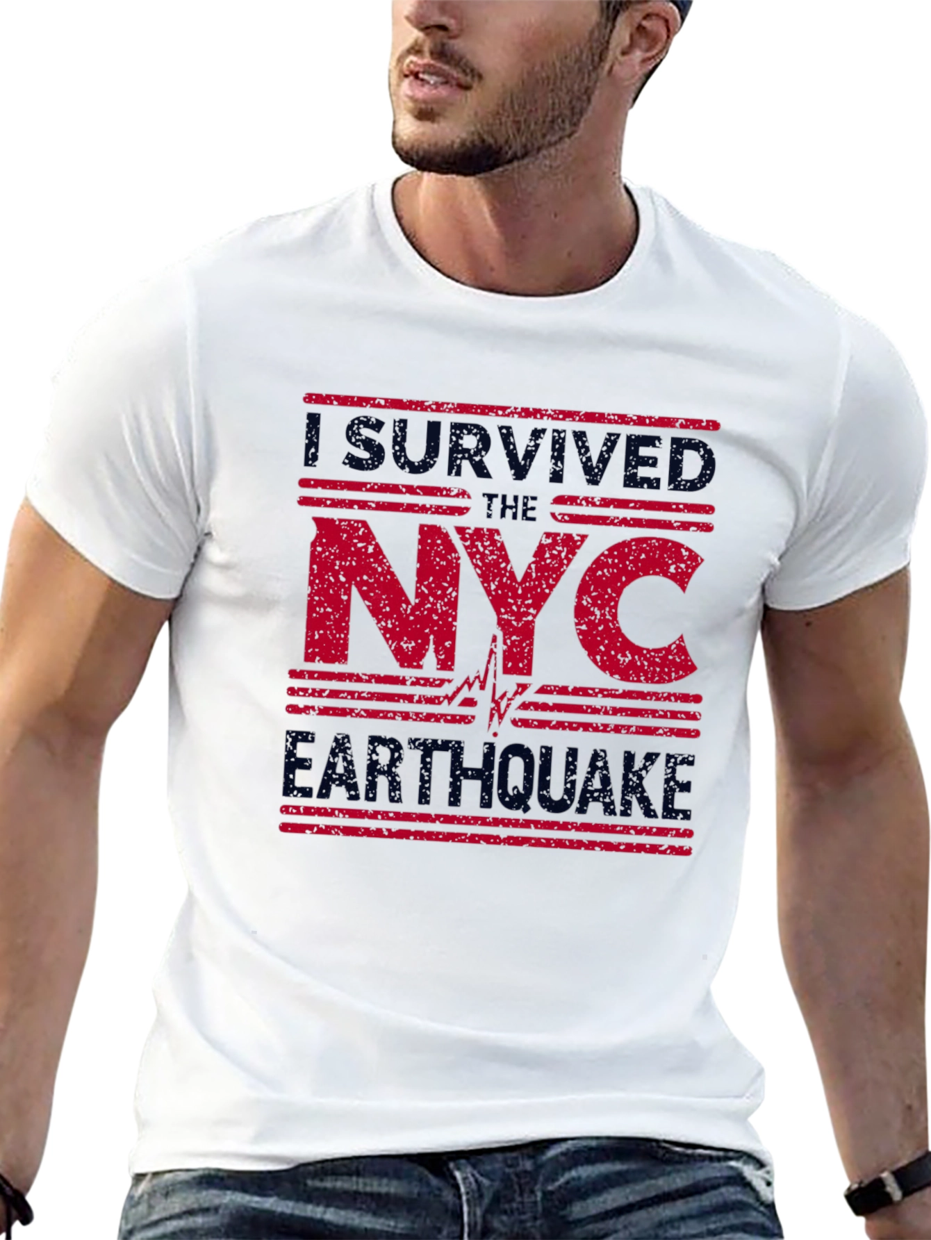 I Survived NYC Earthquake T-Shirt - 13