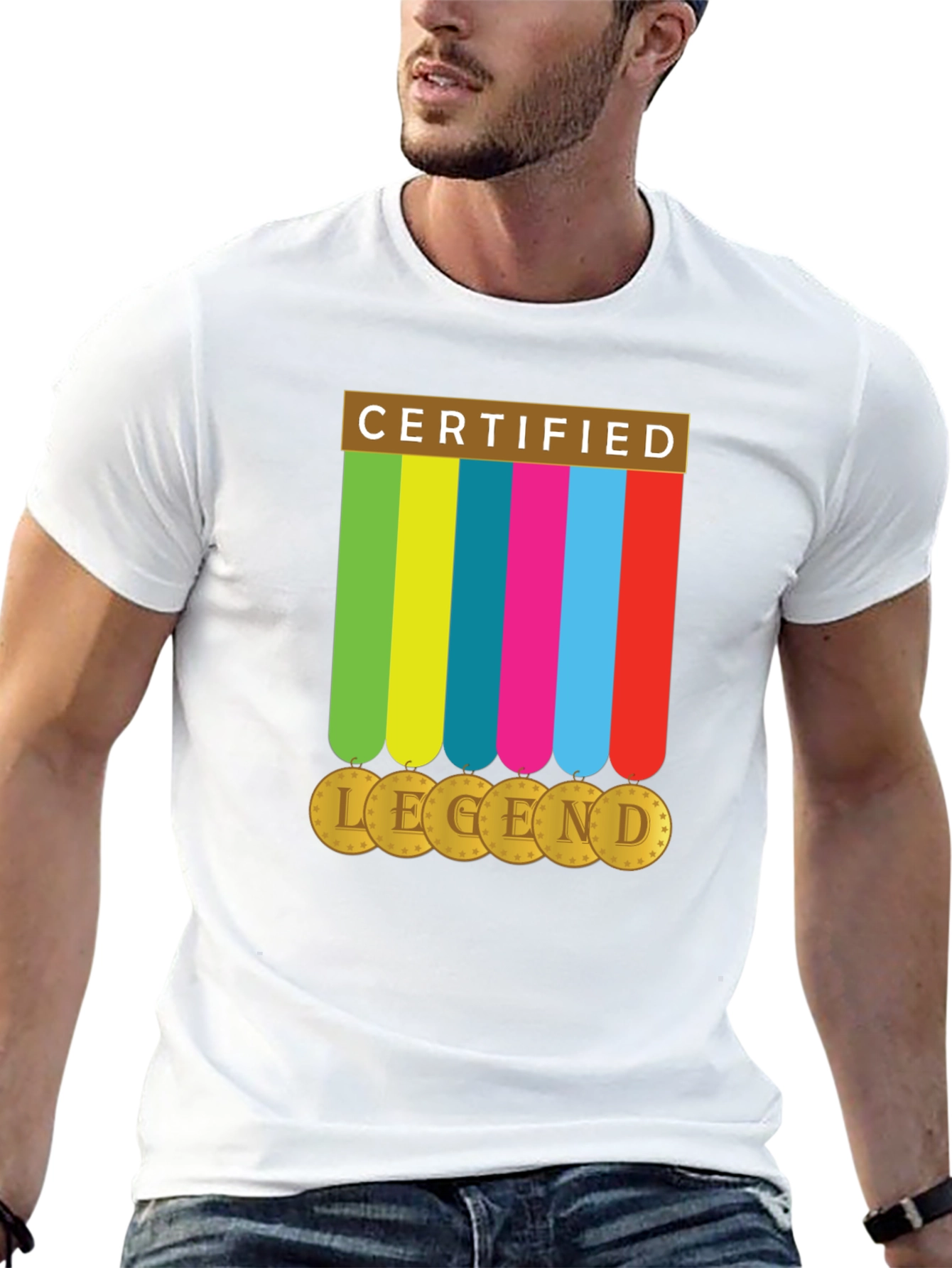 Black Certified Legend Graphic T-Shirt view 13