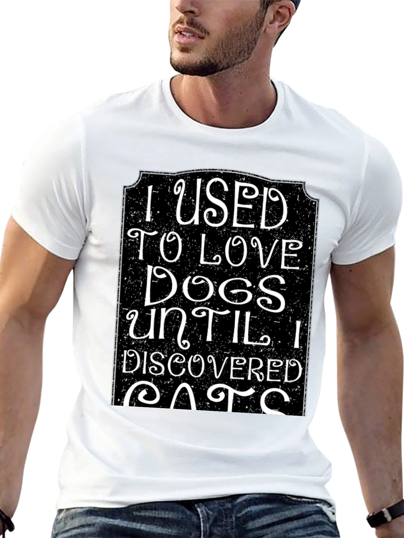 I Used To Love Dogs T-Shirt Funny Cat Lover Tee - 13