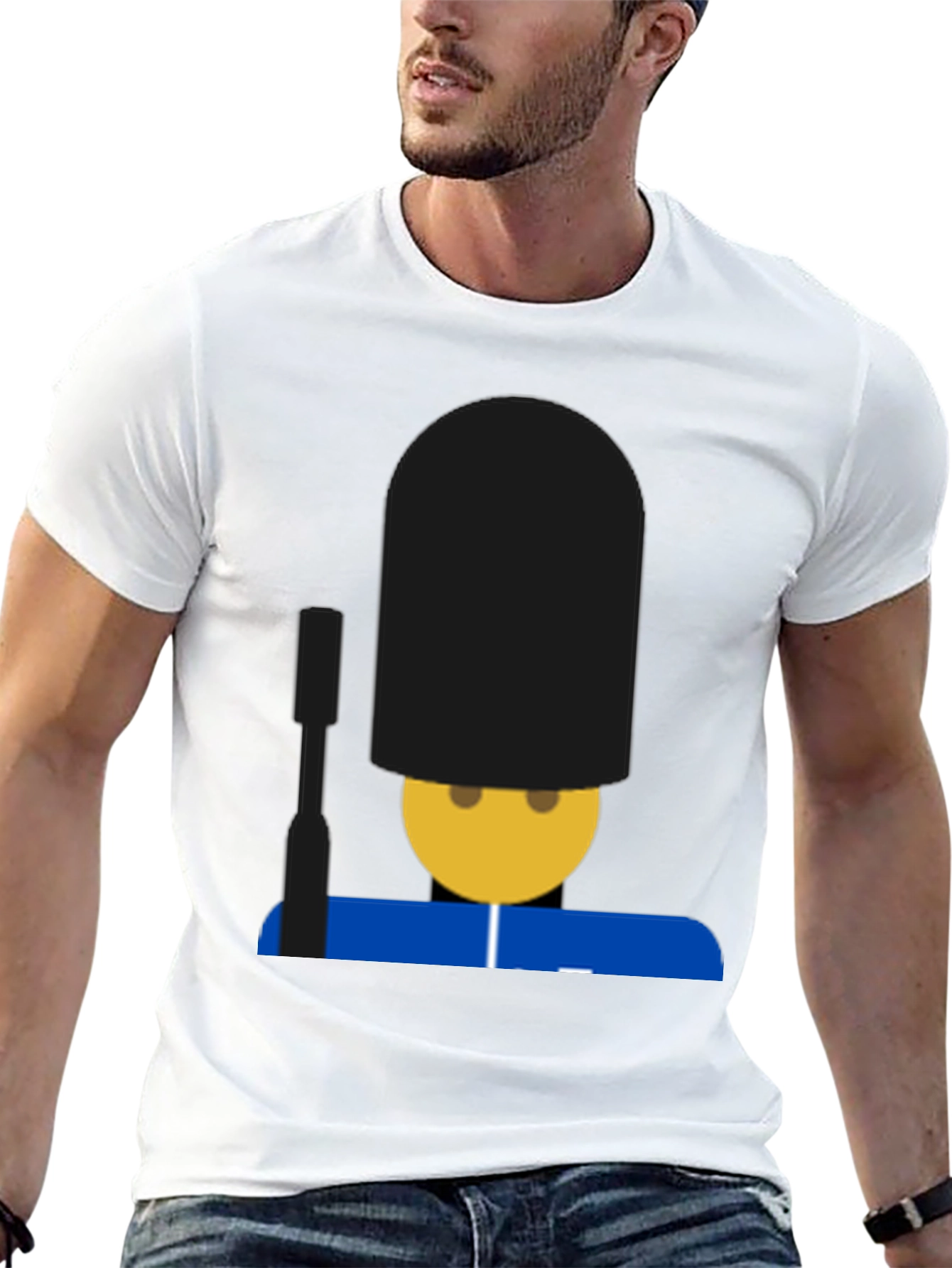 Black Royal Guard Graphic Tee view 13