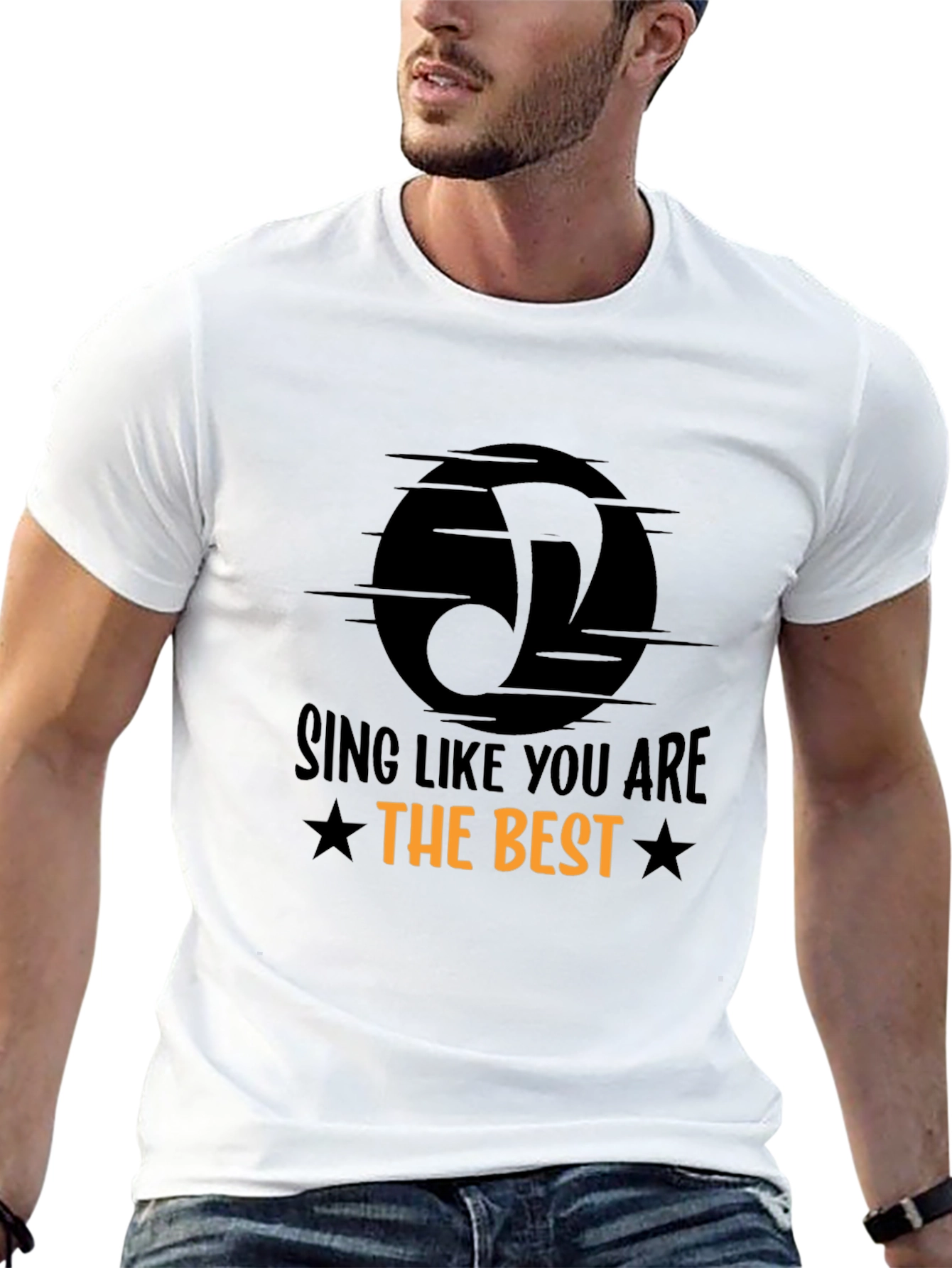 Black Sing Like You Are the Best T-Shirt view 13