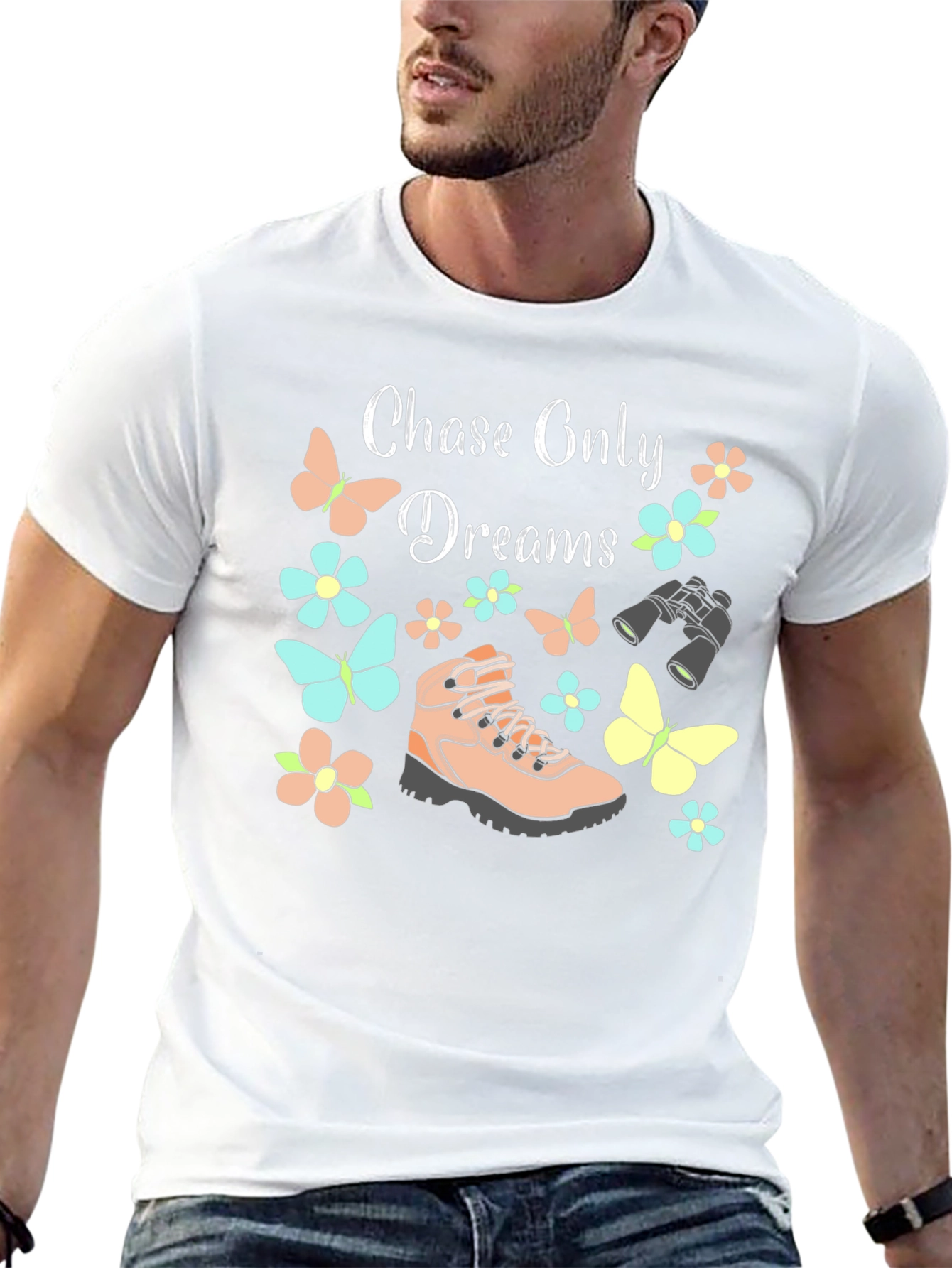 Black Chase Dreams Hiking Tee view 13