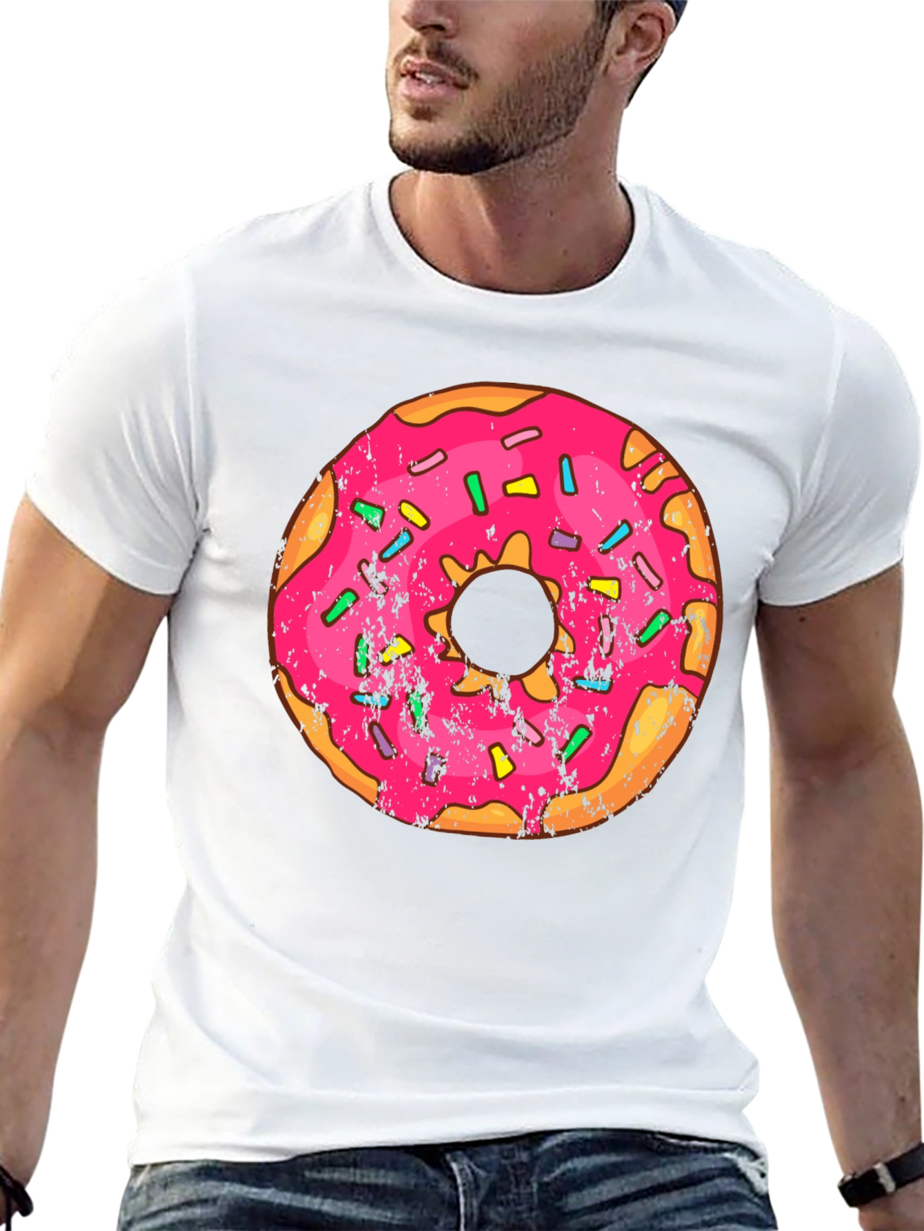 Black Donut Graphic T-Shirt - Sweet Treat Fashion view 13