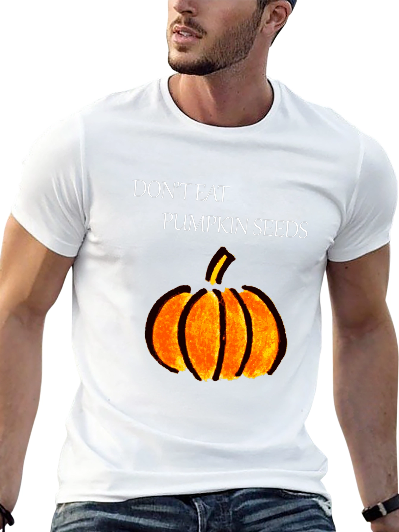 Black Don't Eat Pumpkin Seeds Graphic Tee view 13