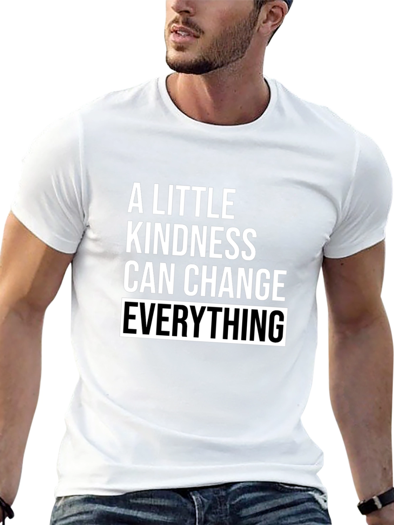 Black Kindness Changes Everything T-Shirt - Inspiring Message view 13