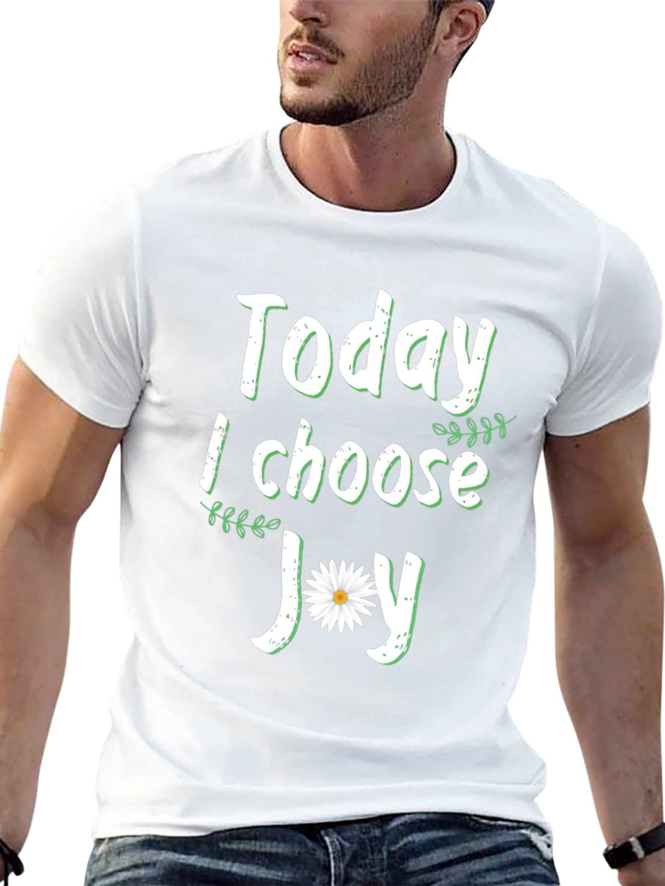 Black Today I Choose Joy Graphic T-Shirt view 13