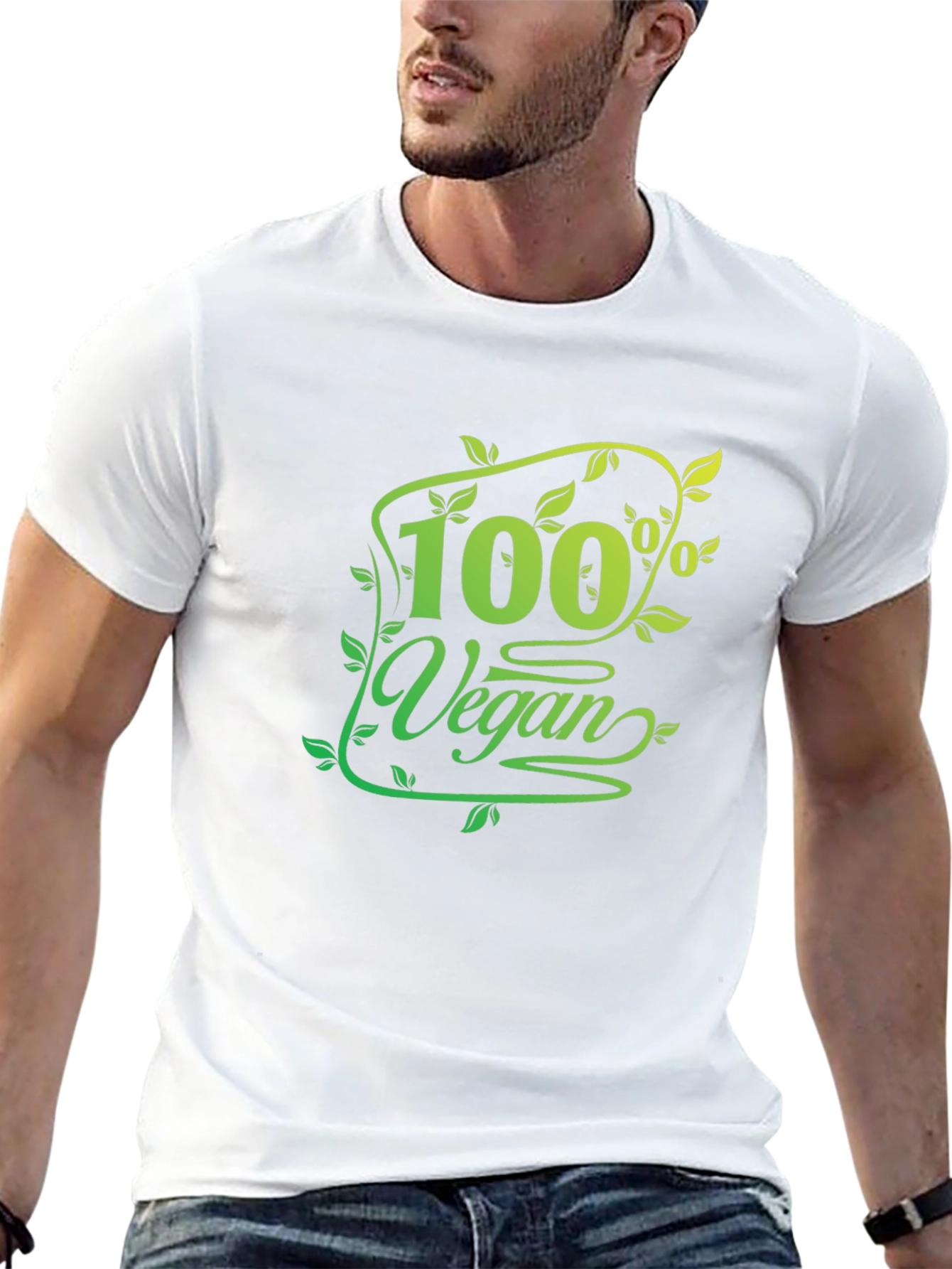 100% Vegan Graphic Tee - Eco-Friendly Fashion - 13
