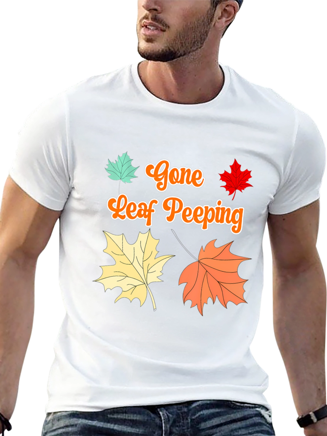 Gone Leaf Peeping T-Shirt Fall Autumn - 13