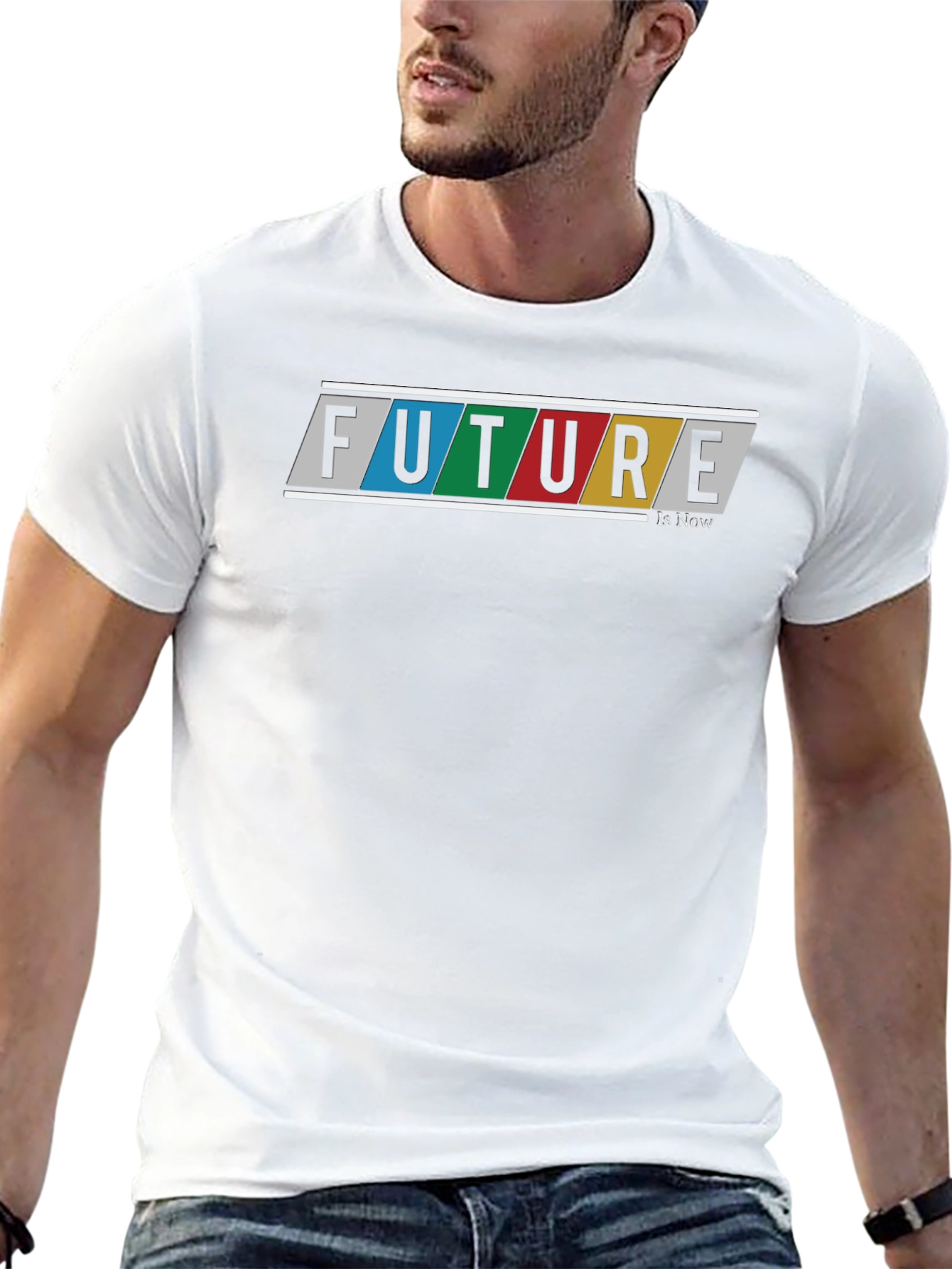 Black Future Is Now T-Shirt - Black view 13