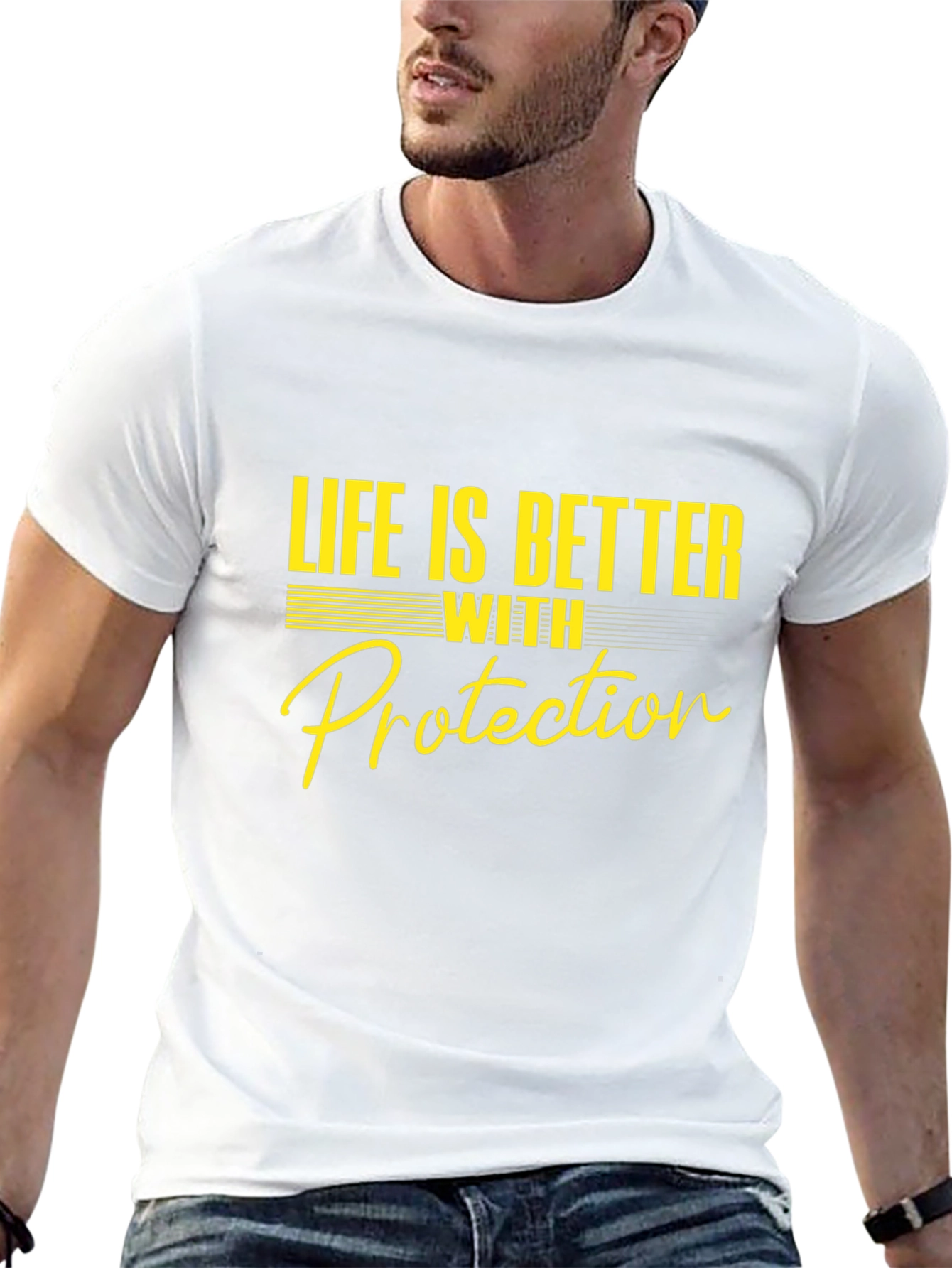 Life is Better With Protection Tee - 13
