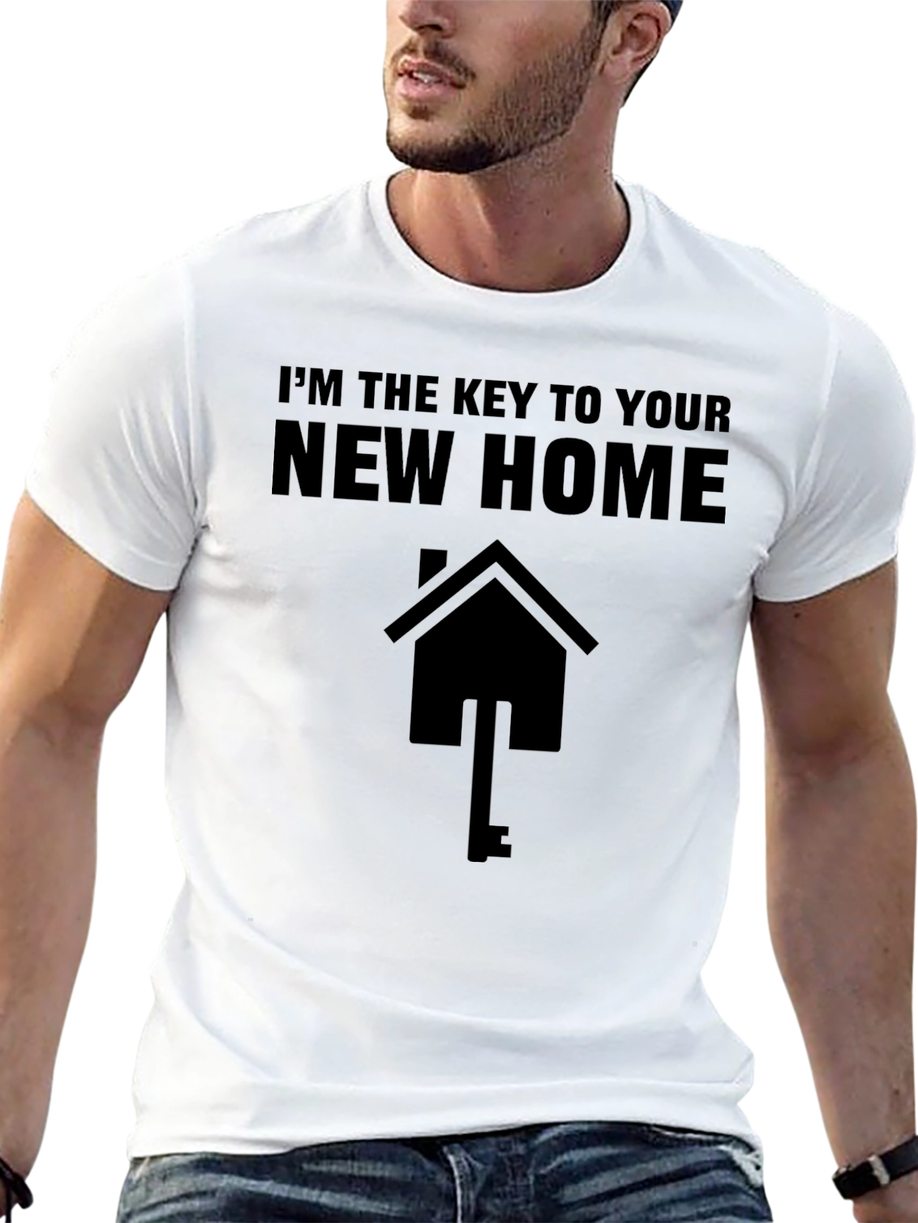 Black Realtor Key to Your New Home T-Shirt view 13