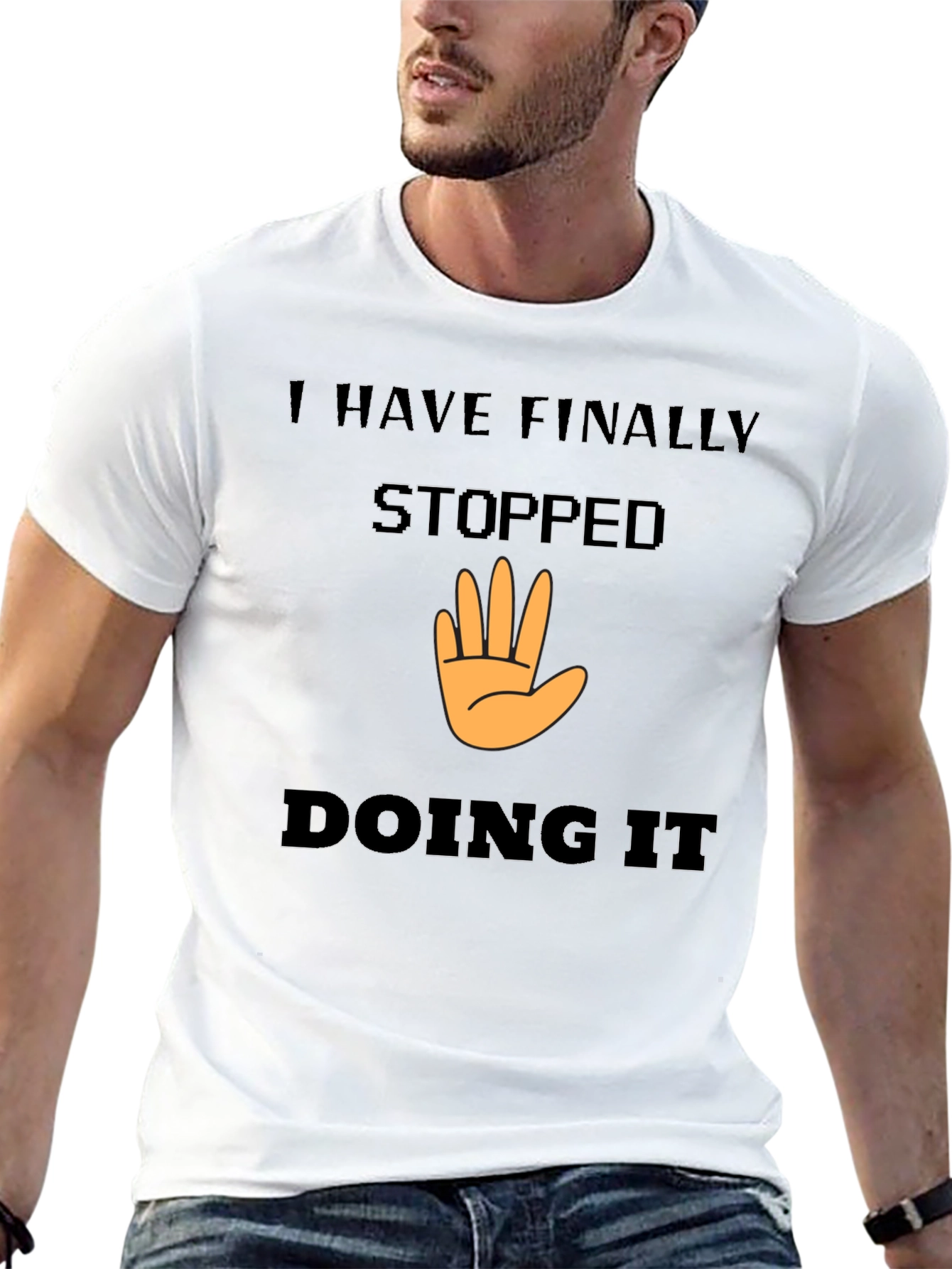 Black I Have Finally Stopped Doing It T-Shirt view 13