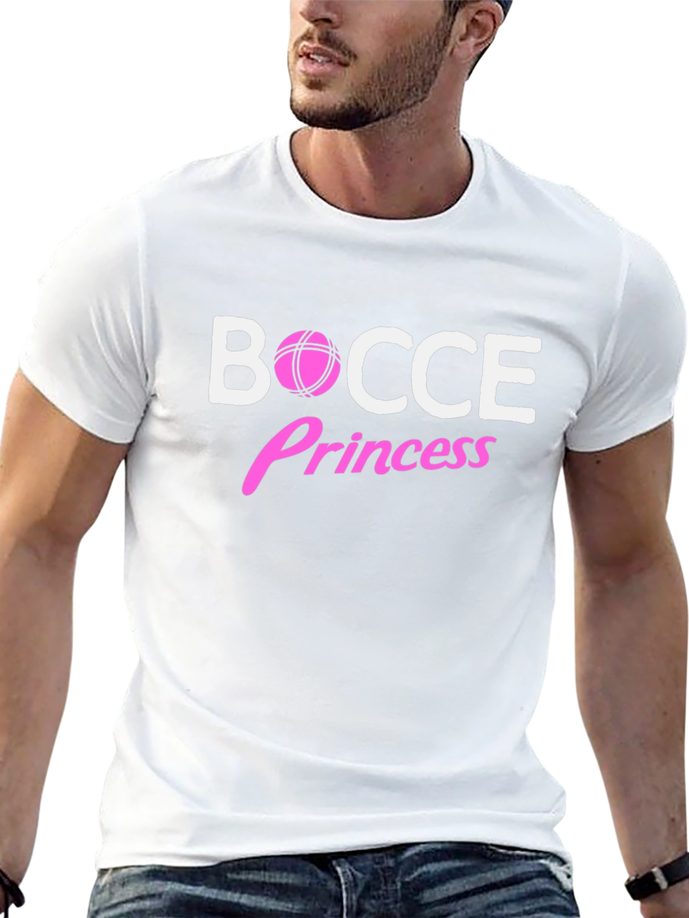 Black Bocce Princess Black T-Shirt - Game Day Style view 13