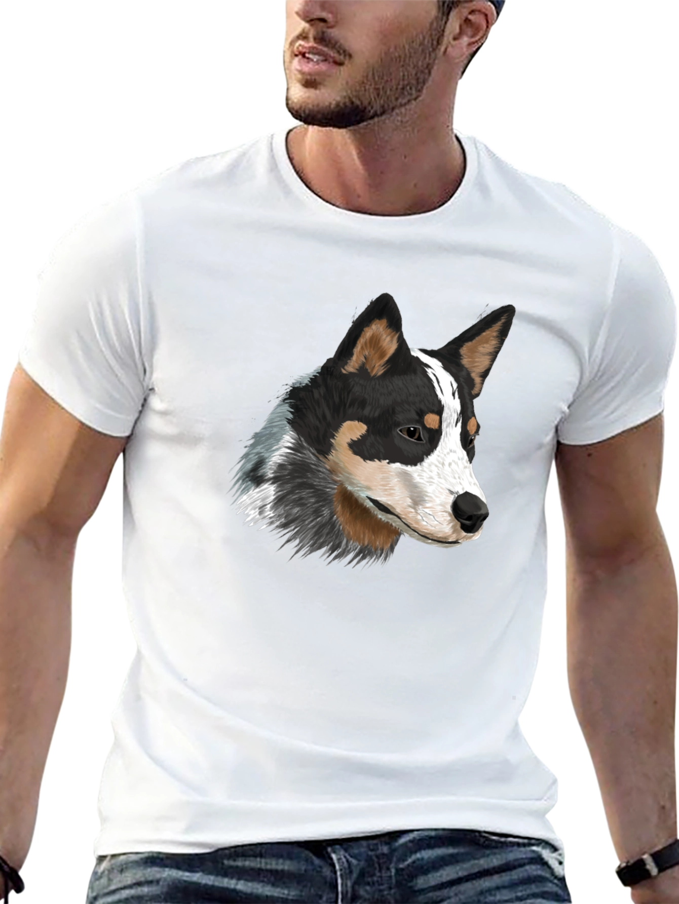Black Dog Breed Graphic Tee - Unisex Comfort view 13