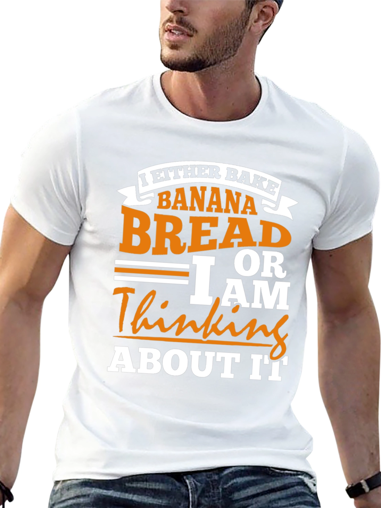 Black Banana Bread Baker T-Shirt, Funny Baking Tee view 13