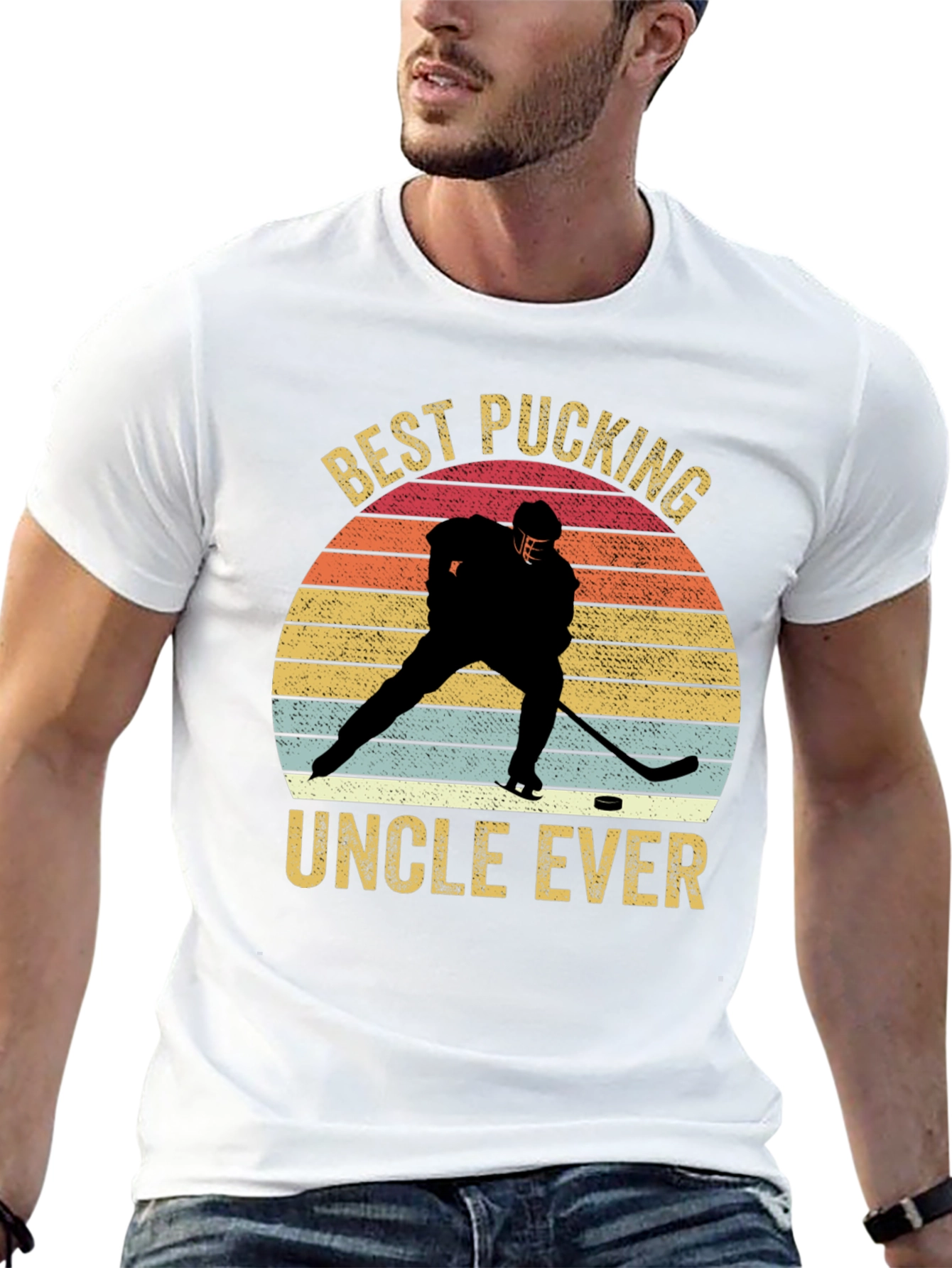 Black Best Pucking Uncle Ever T-Shirt view 13