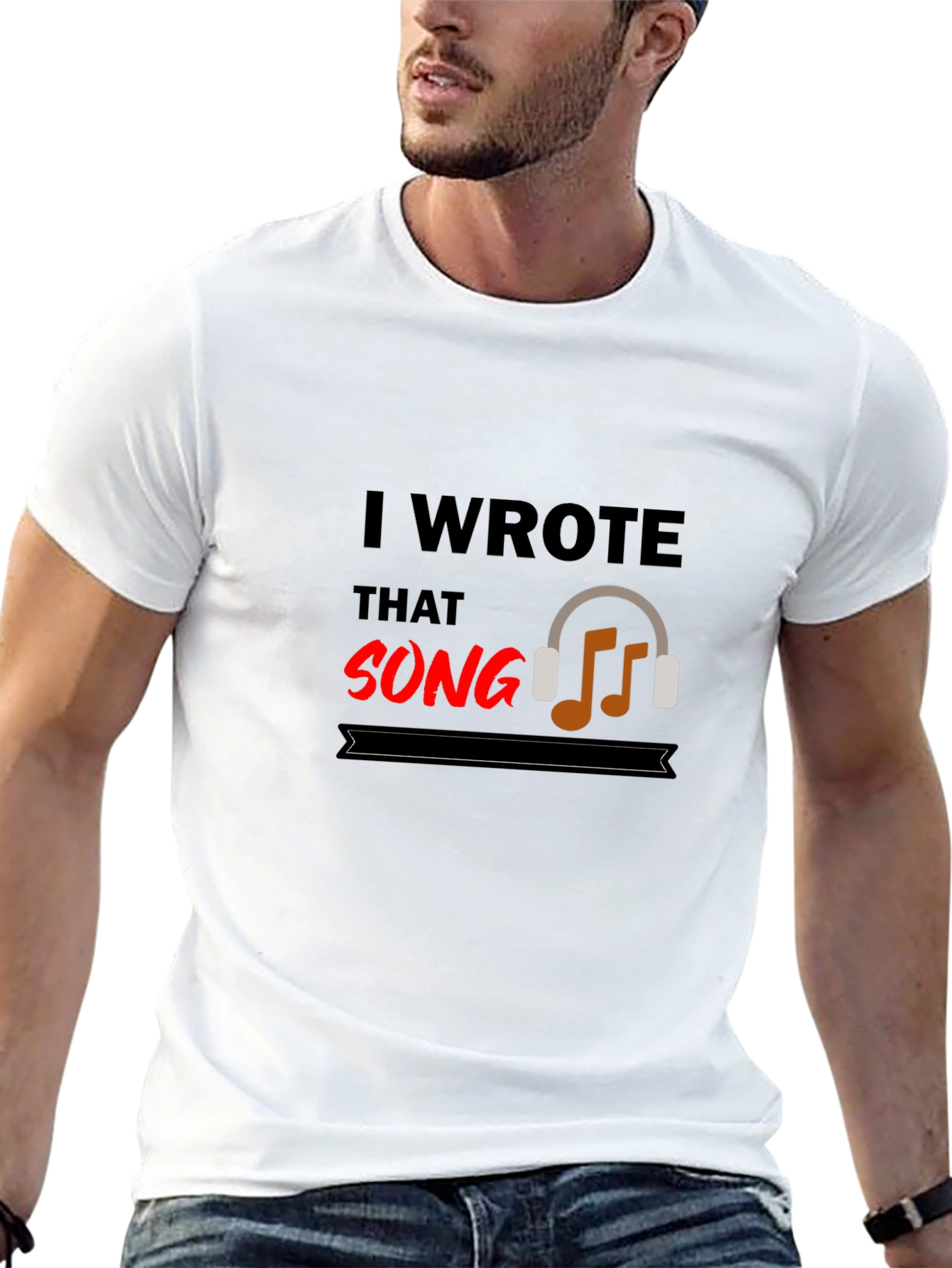 I Wrote That Song T-Shirt - Music Lover Tee - 13