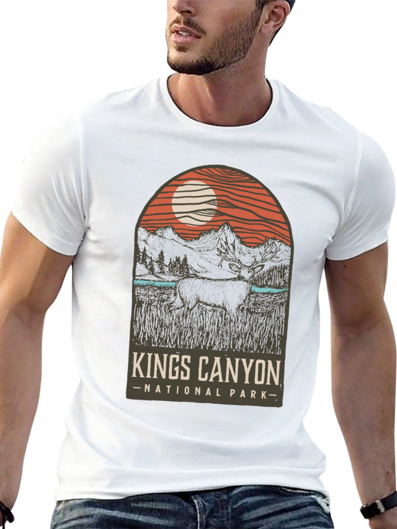 Black Kings Canyon National Park Graphic Tee view 13