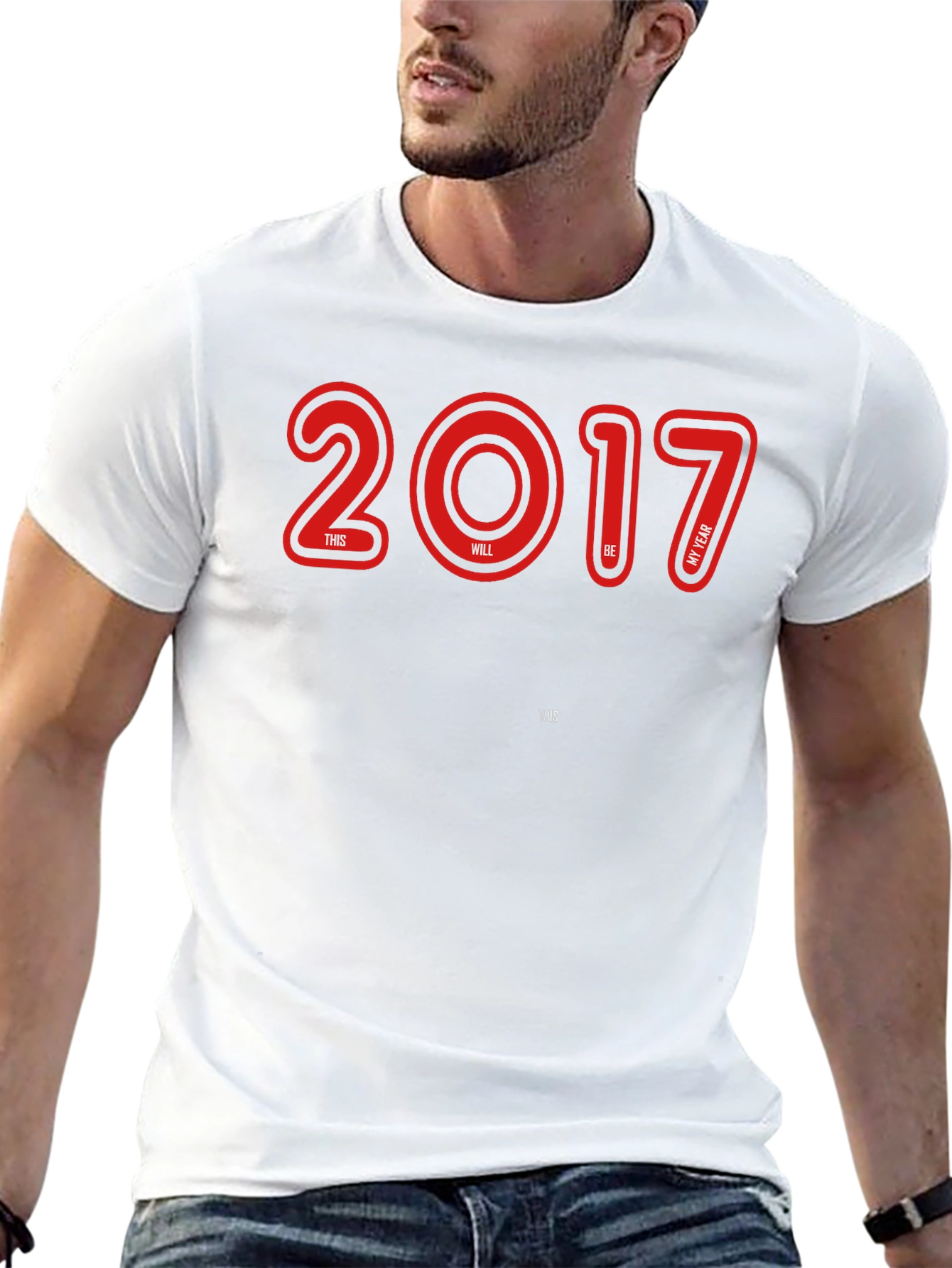 Black 2017 This Will Be My Year Graphic Tee view 13