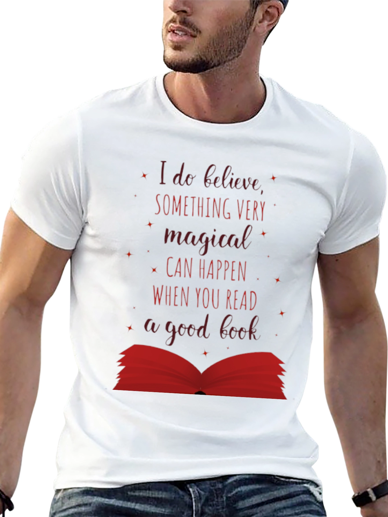Black Magical Reads T-Shirt - Book Lover Tee view 13